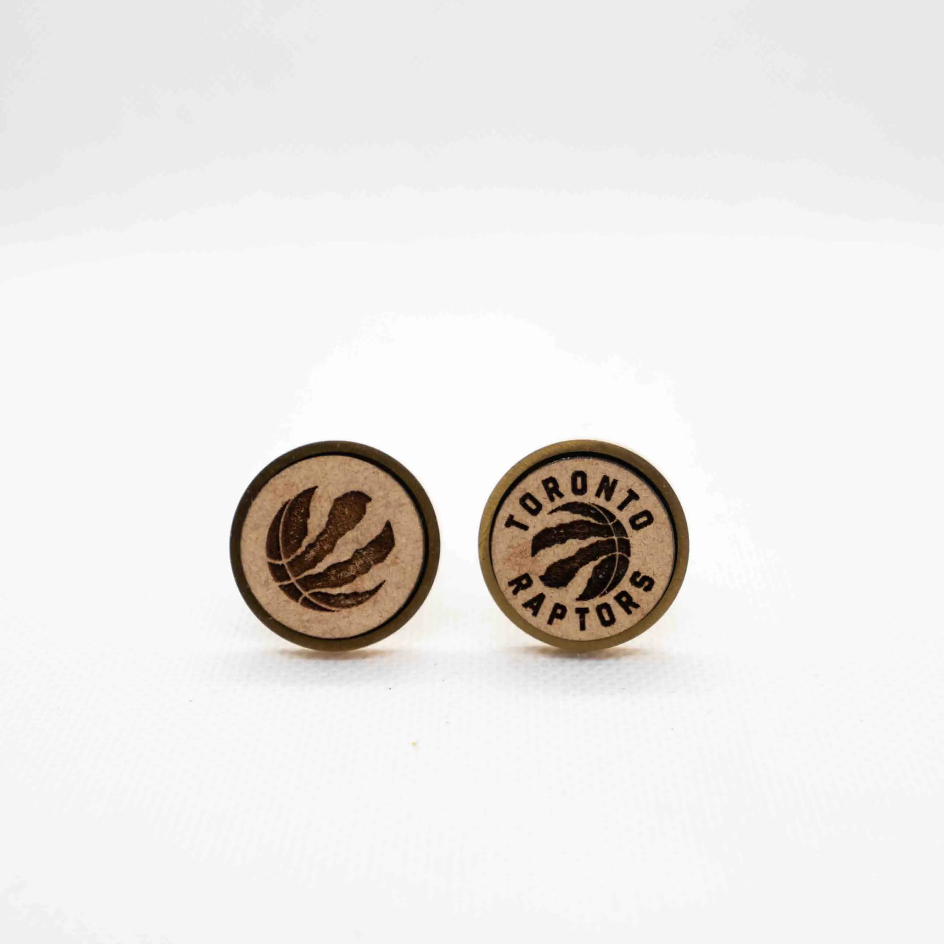 Raptors Wooden Cufflinks