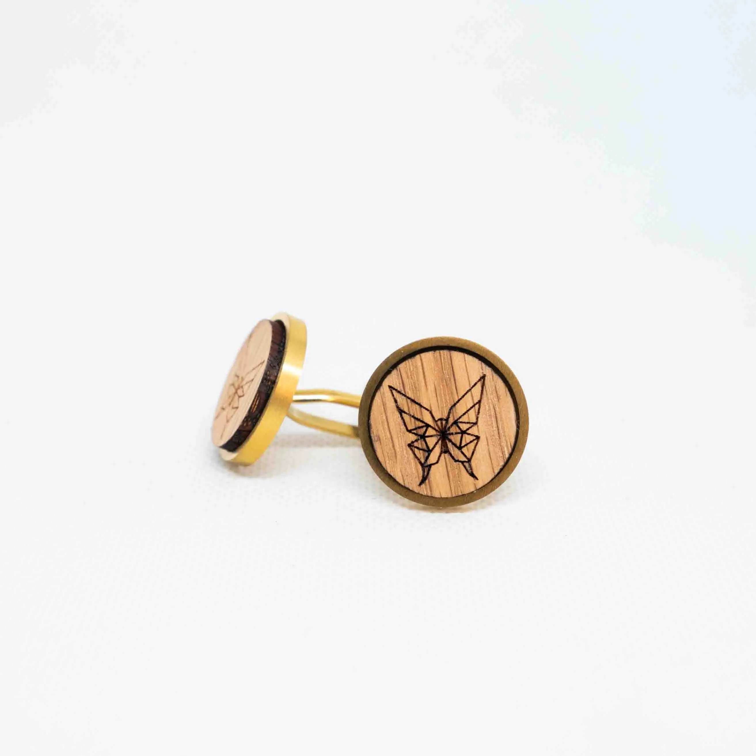 Butterfly Origami Cufflinks