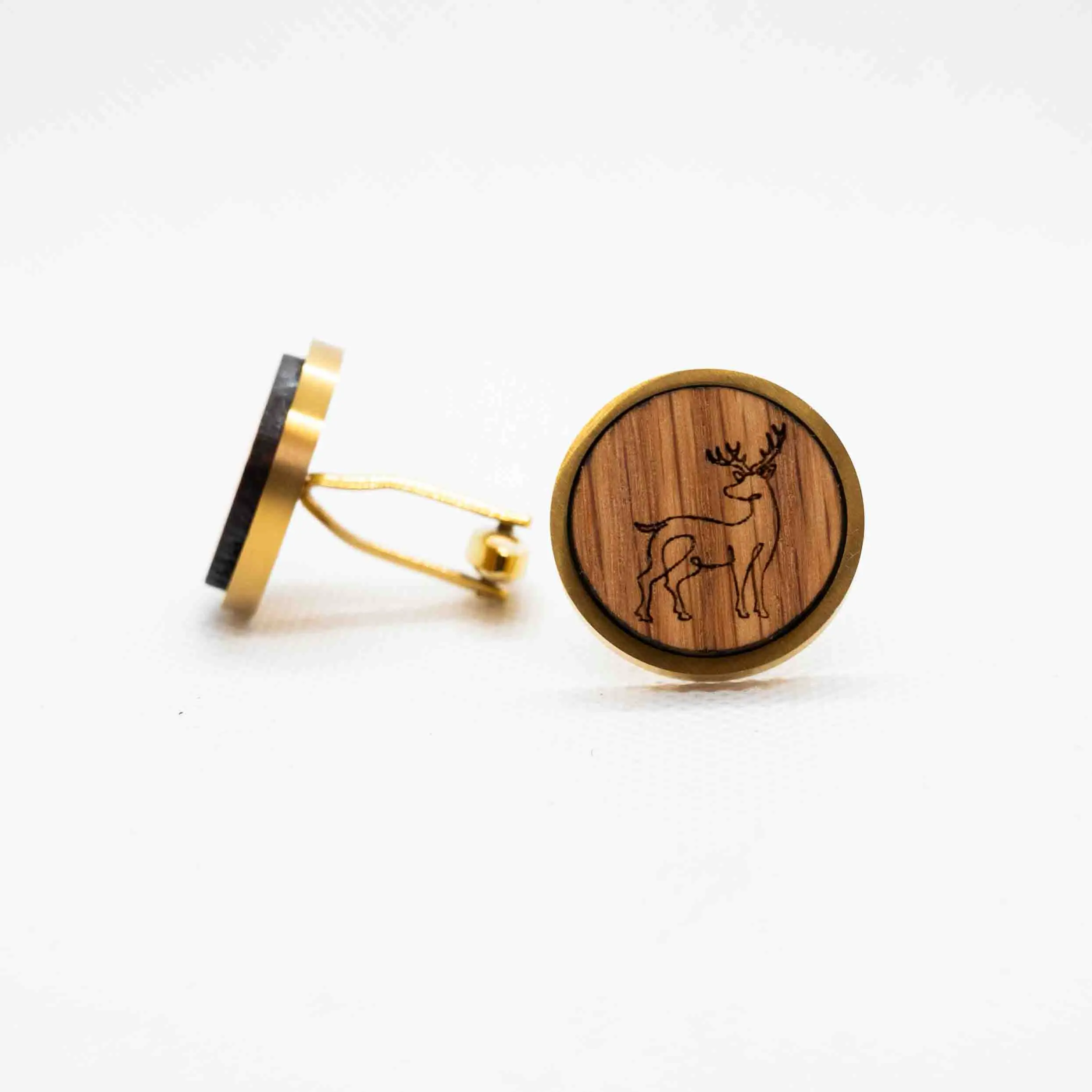 Deer Outline Cufflinks