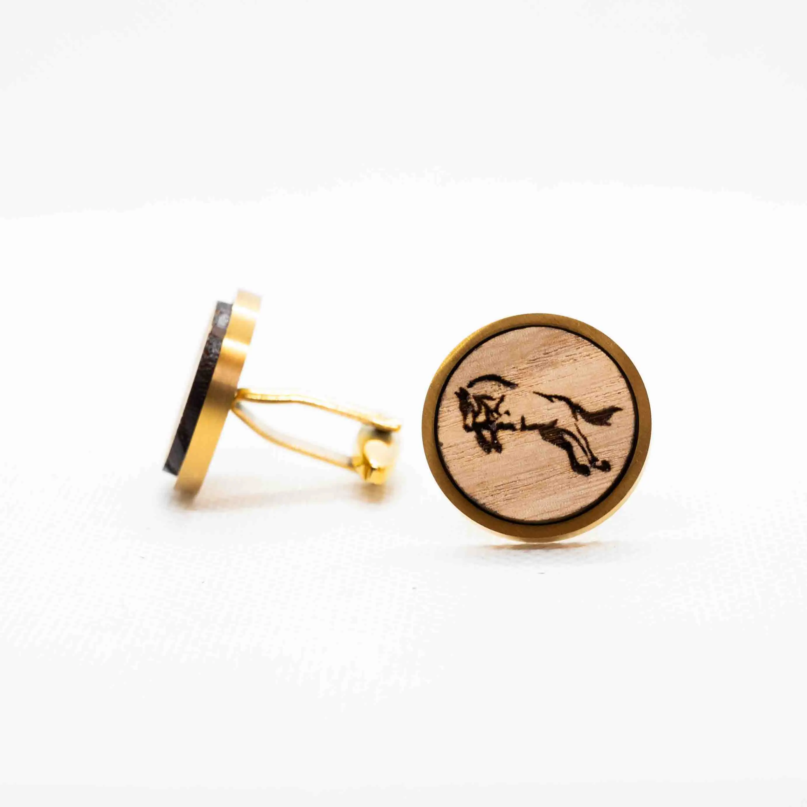 Horse Outline Cufflinks