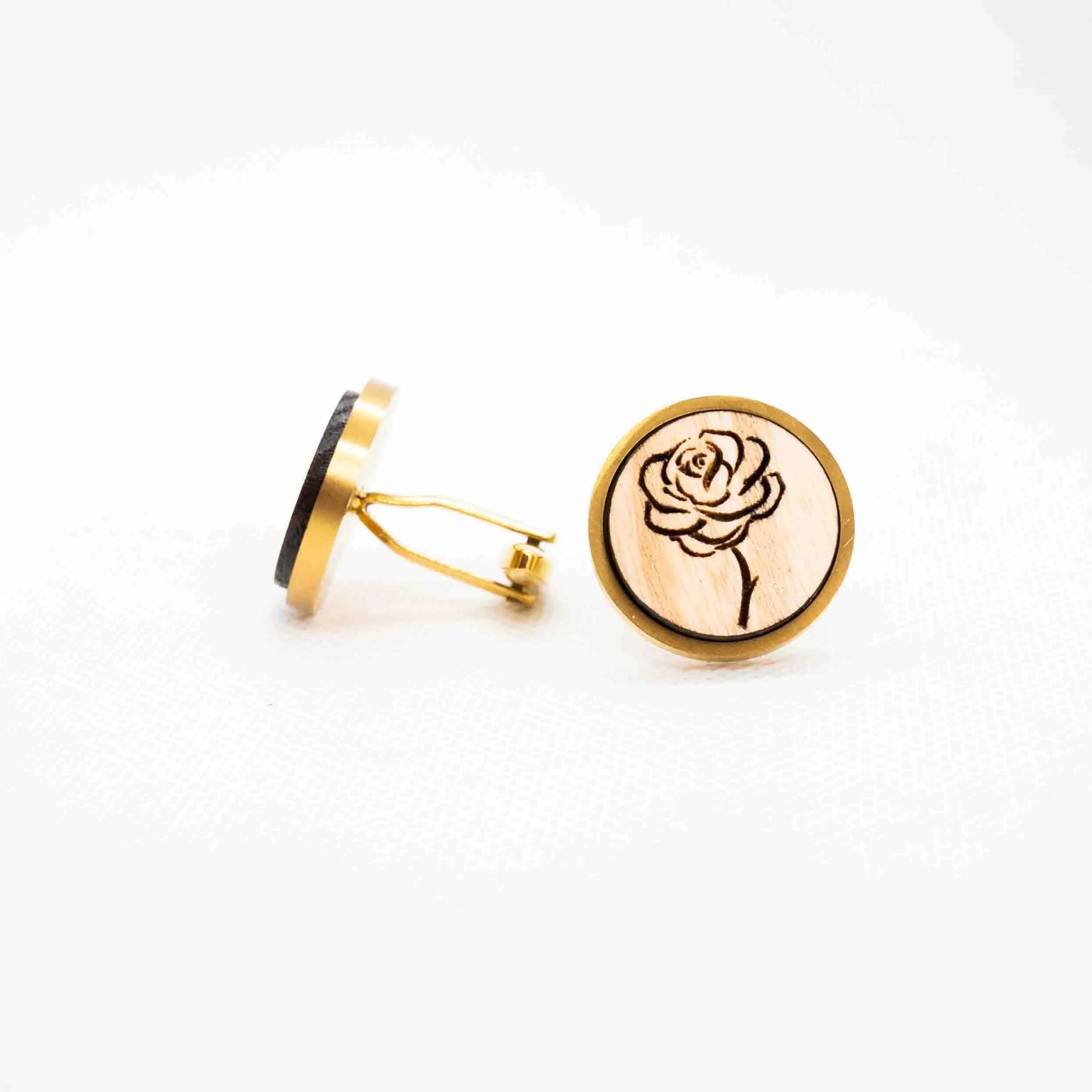 Rose Cufflink