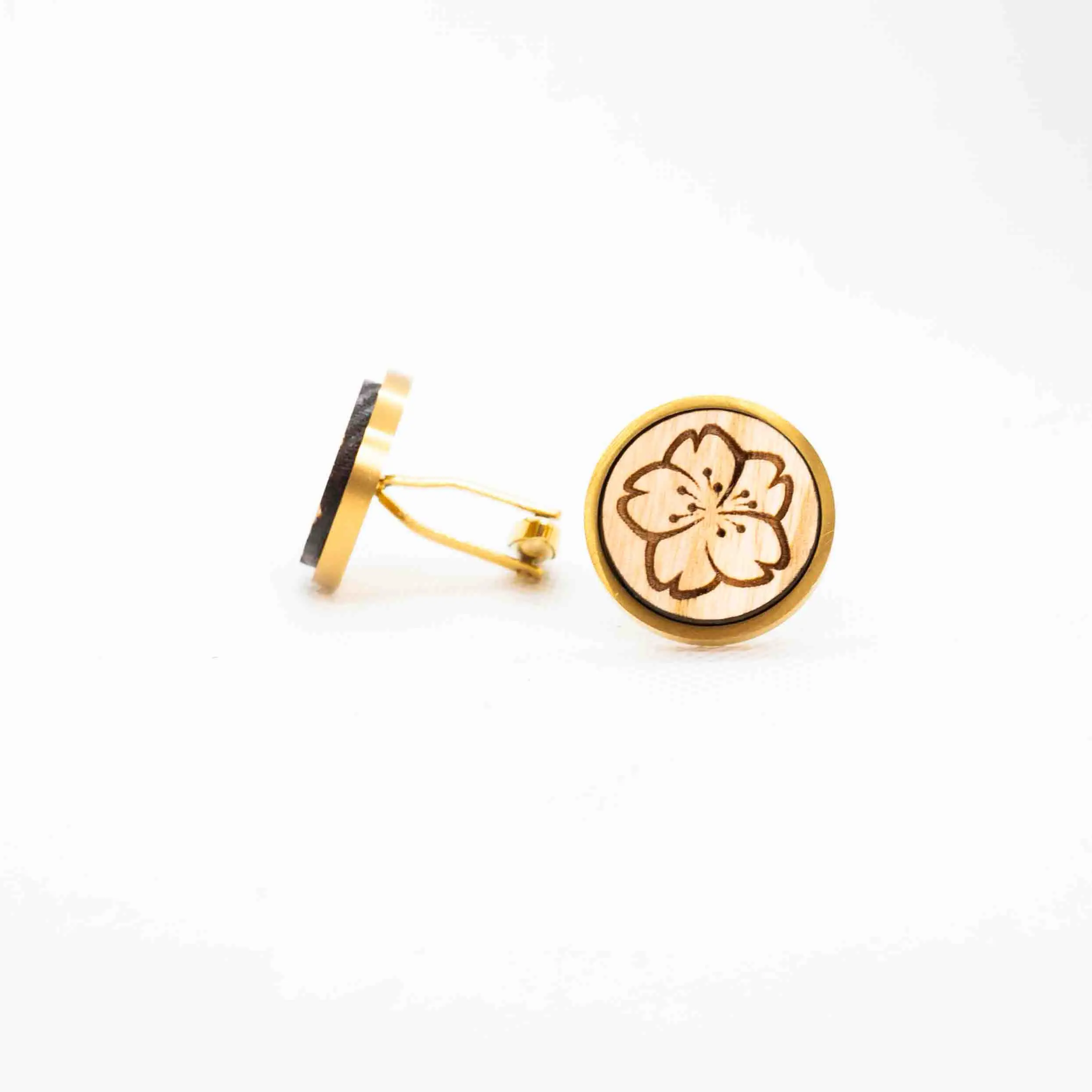 Sakura Cherry Blossom Flower II Cufflinks