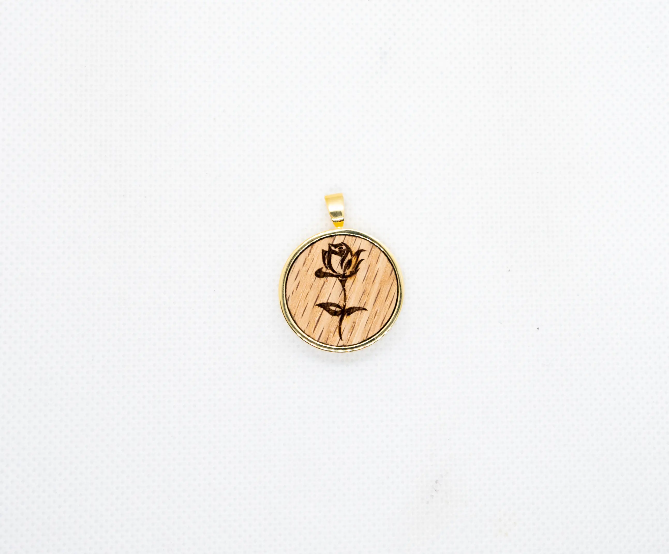Rose Wood Pendant