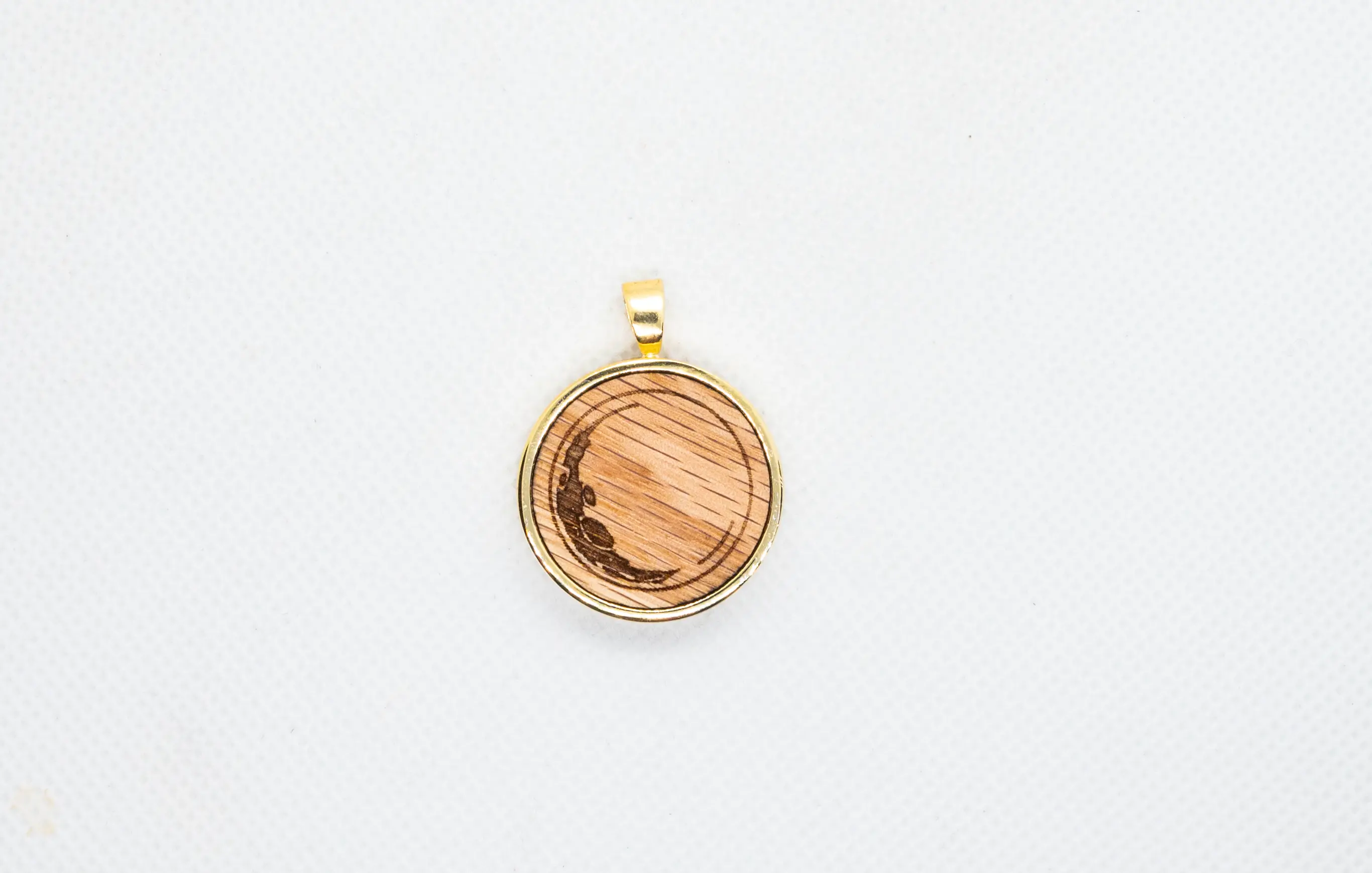 Moon Wood Pendant