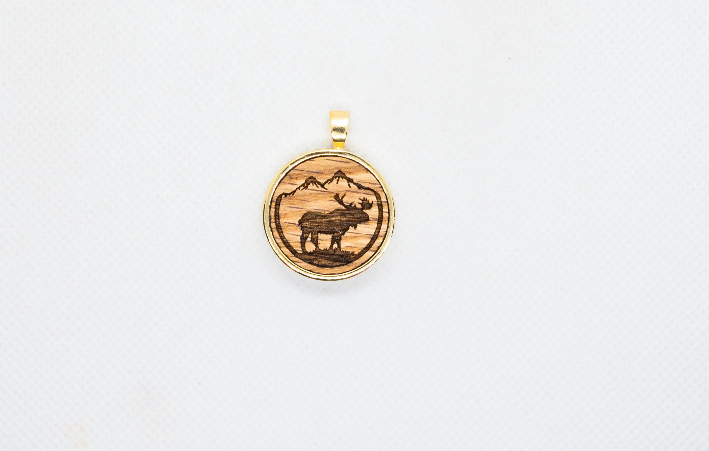 Moose Wood Pendant