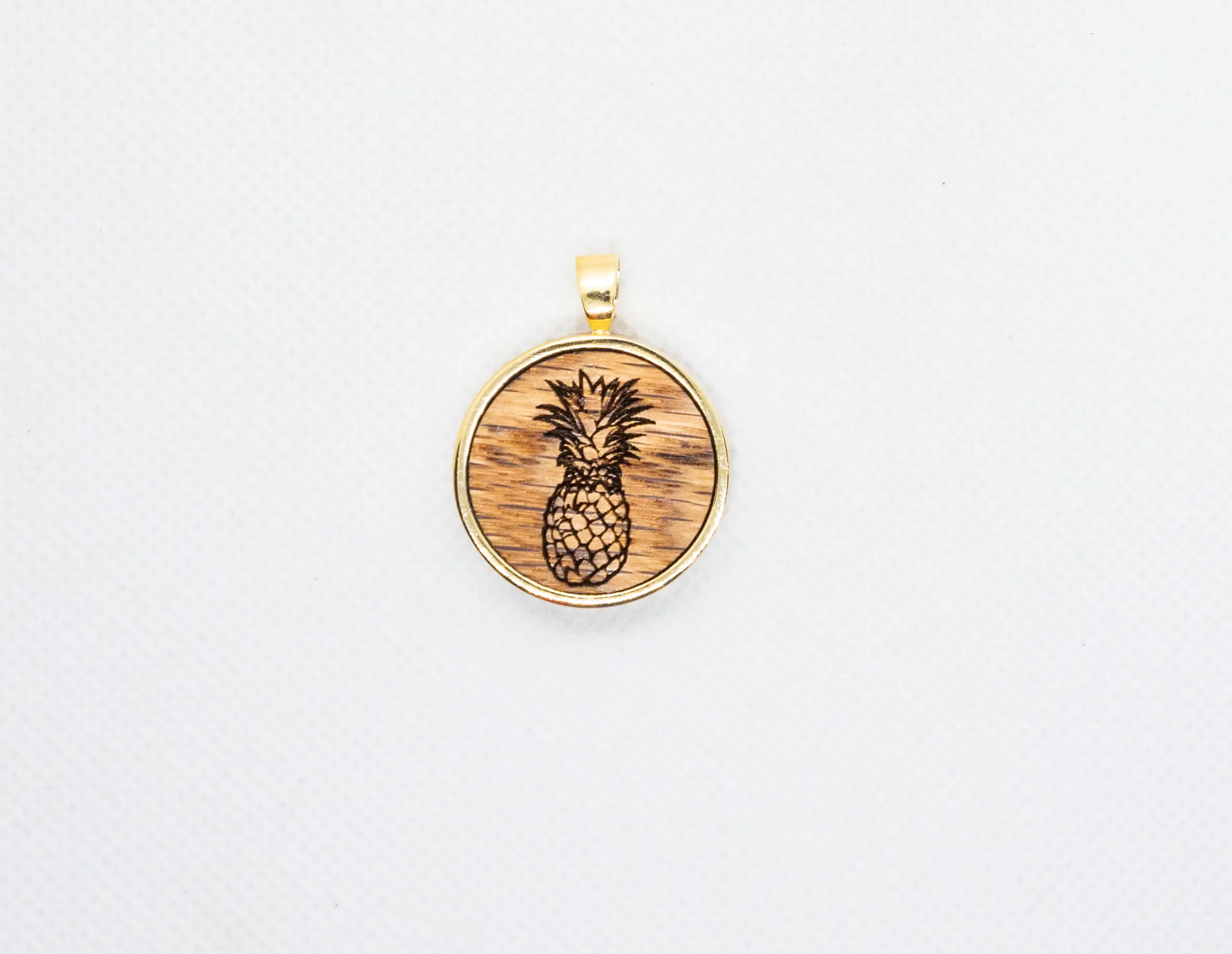 Pineapple Wood Pendant