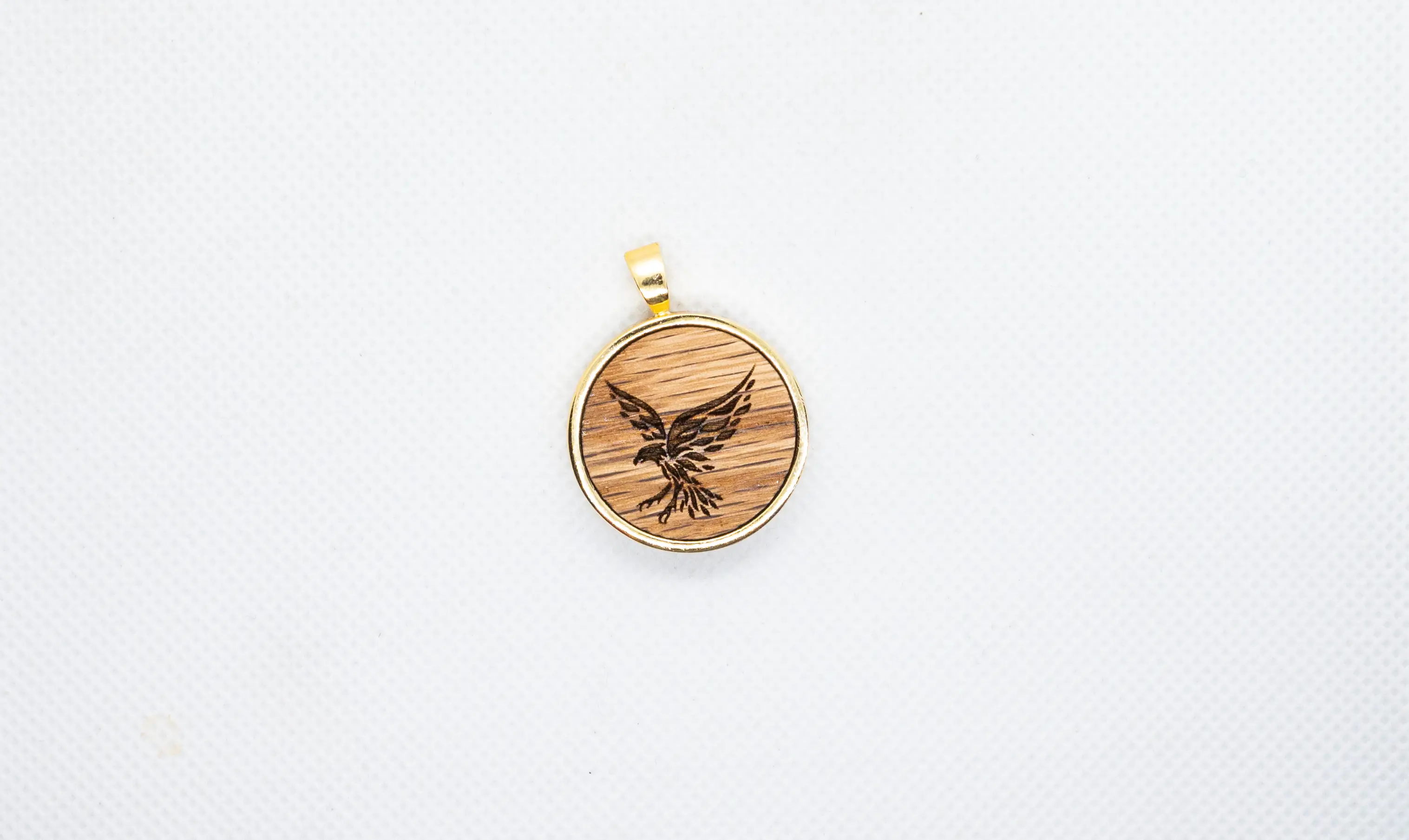 Eagle Wood Pendant