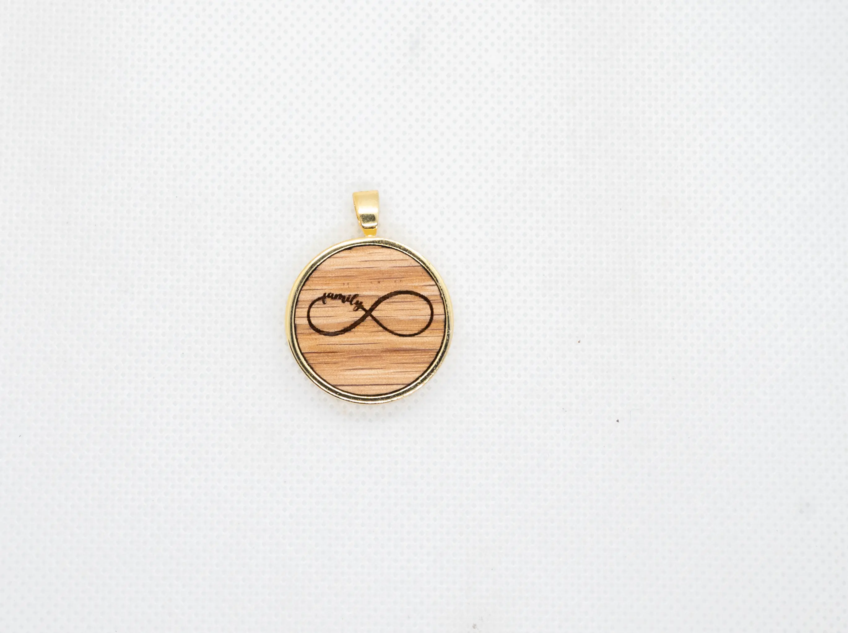 Infinity with Family  Pendant