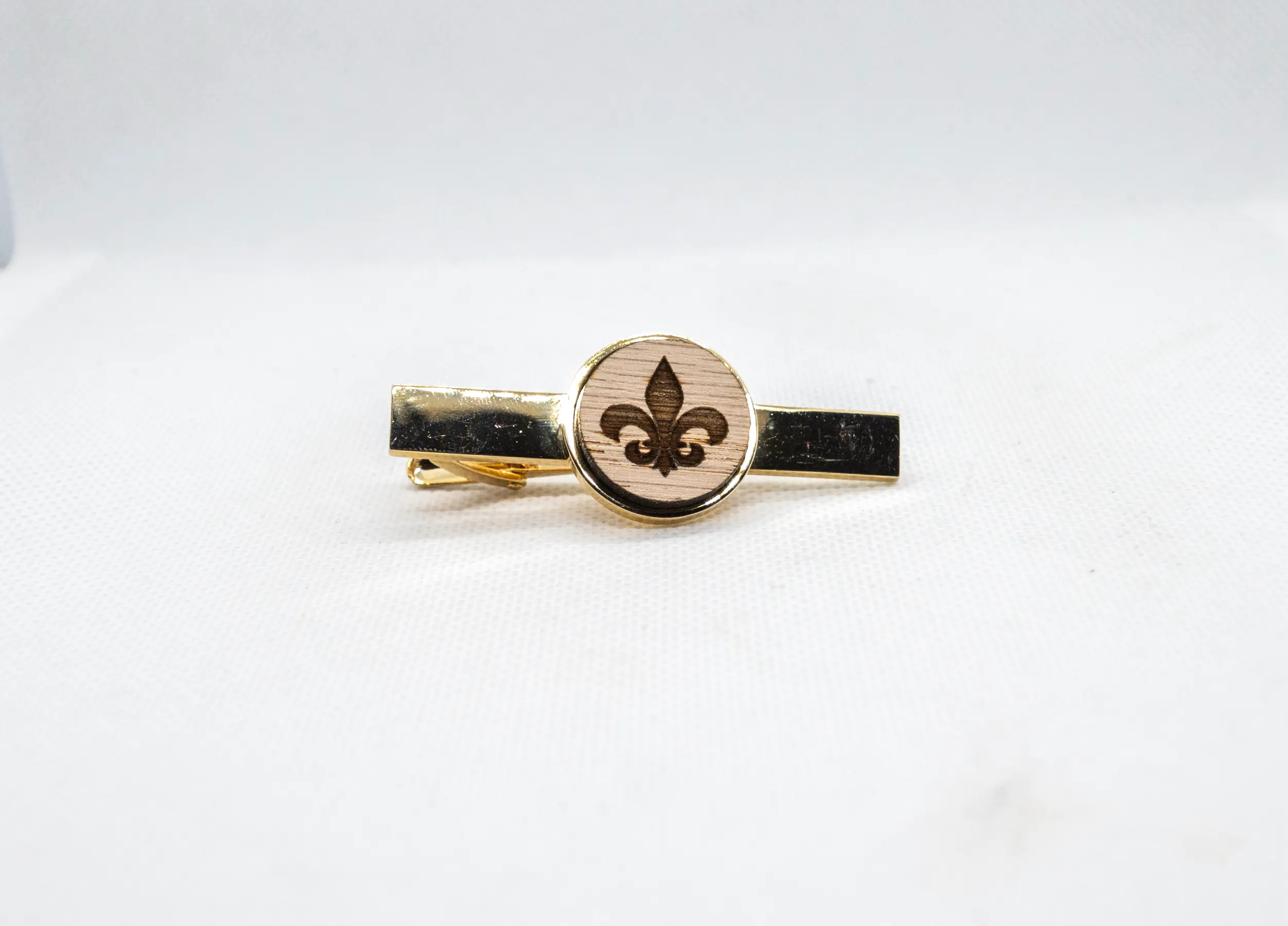 fleur-de-lis Tie Clips