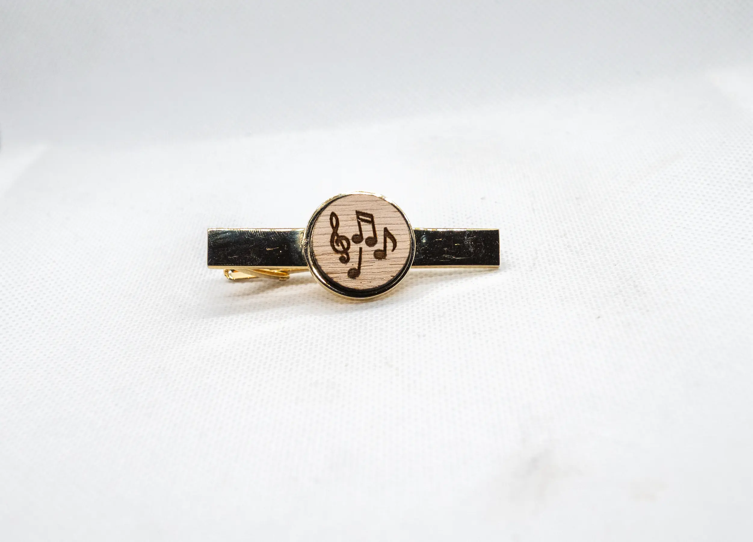 Musical Note Tie Clips