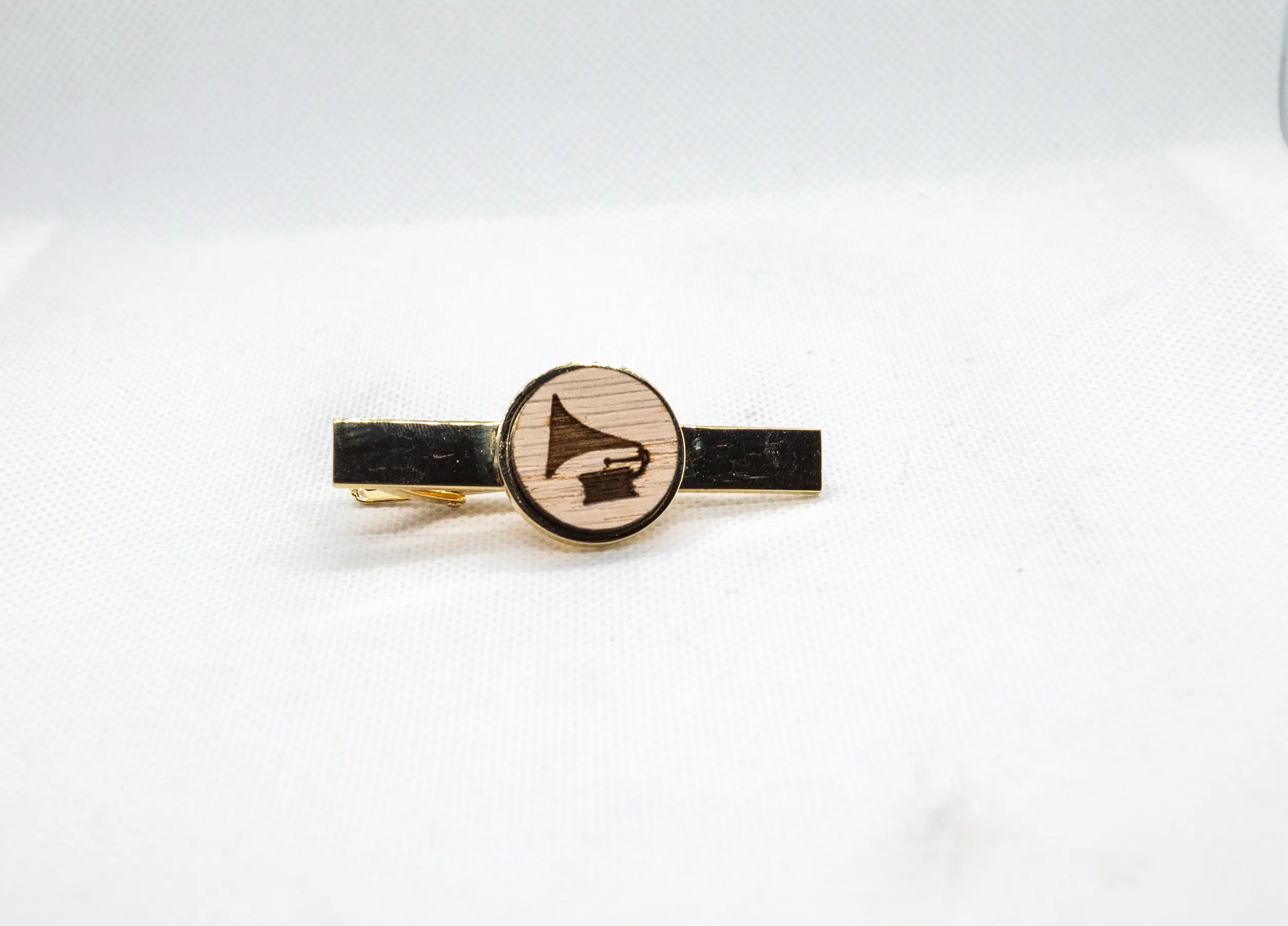 Phonograph Tie Clips