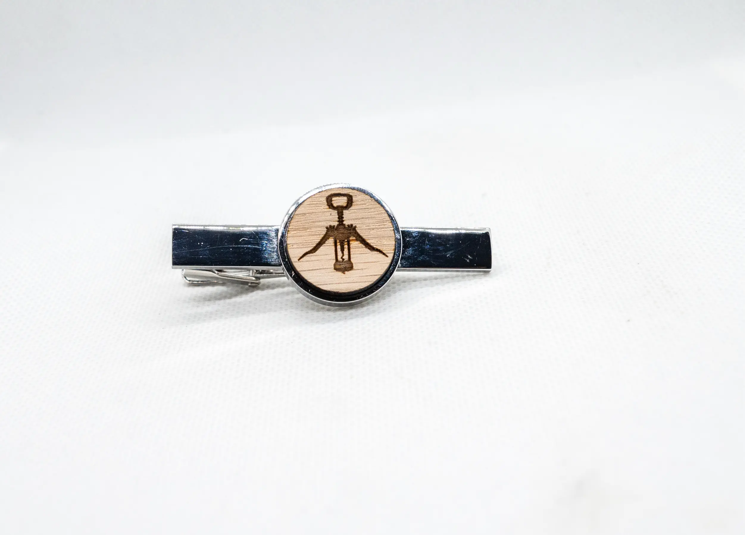 CorkscrewTie Clips
