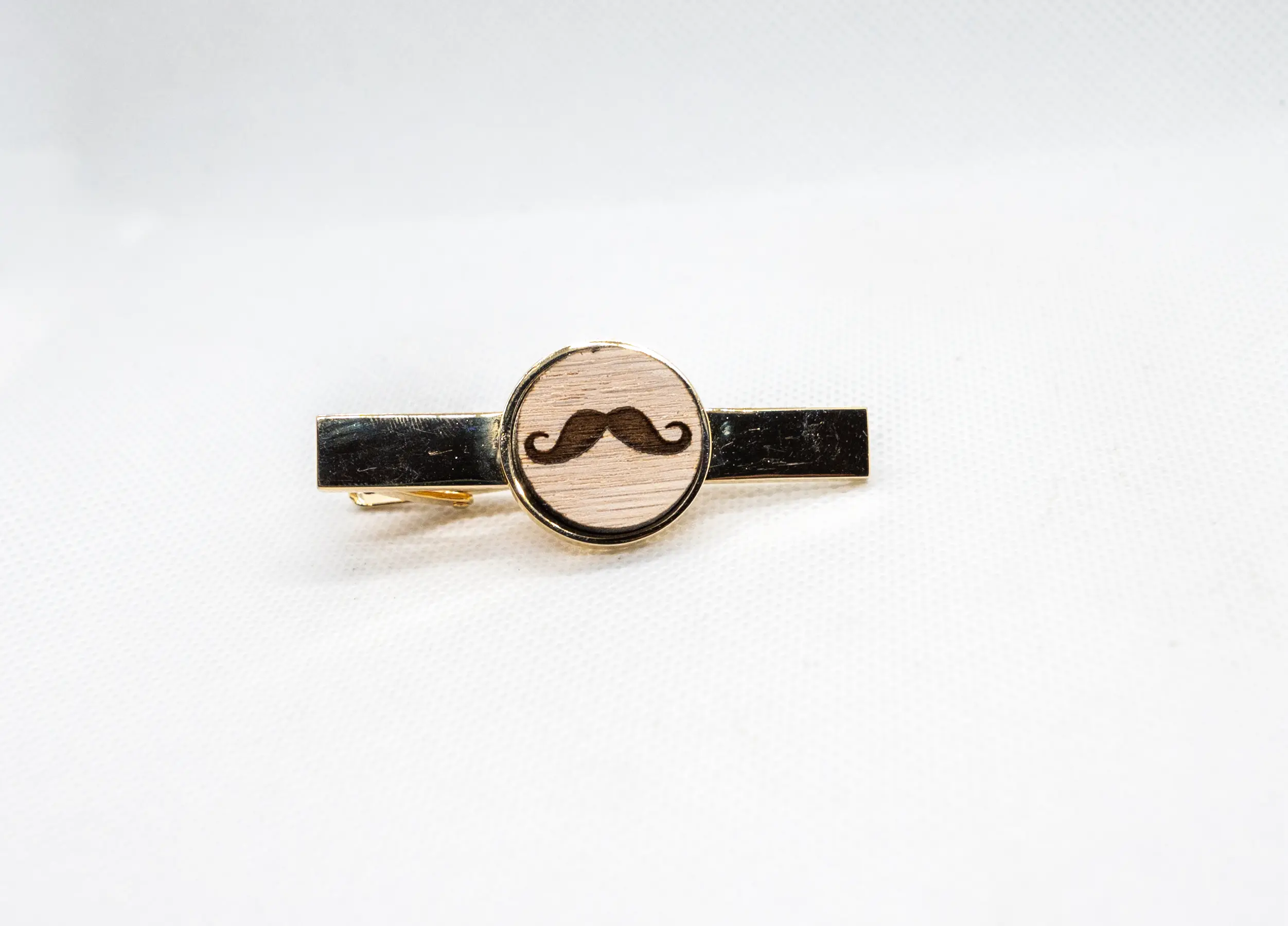Mustache Tie Clips