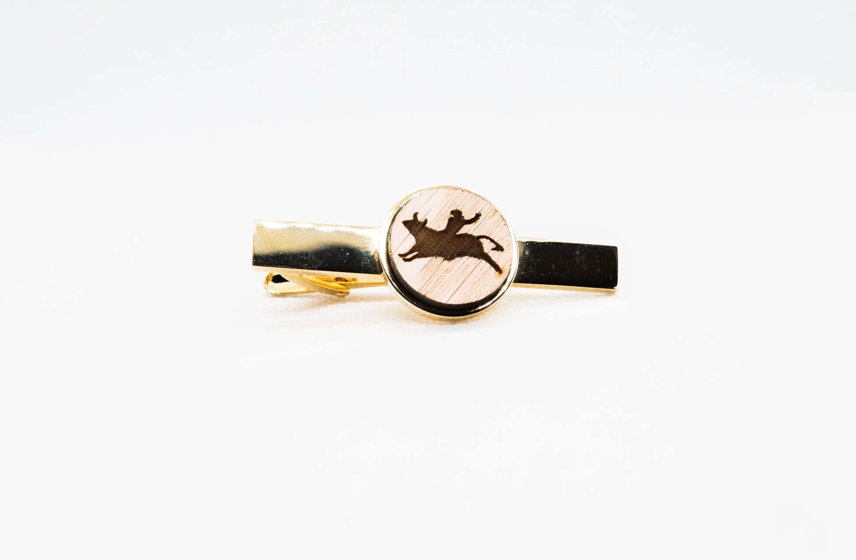 Bull Riding Tie Clips