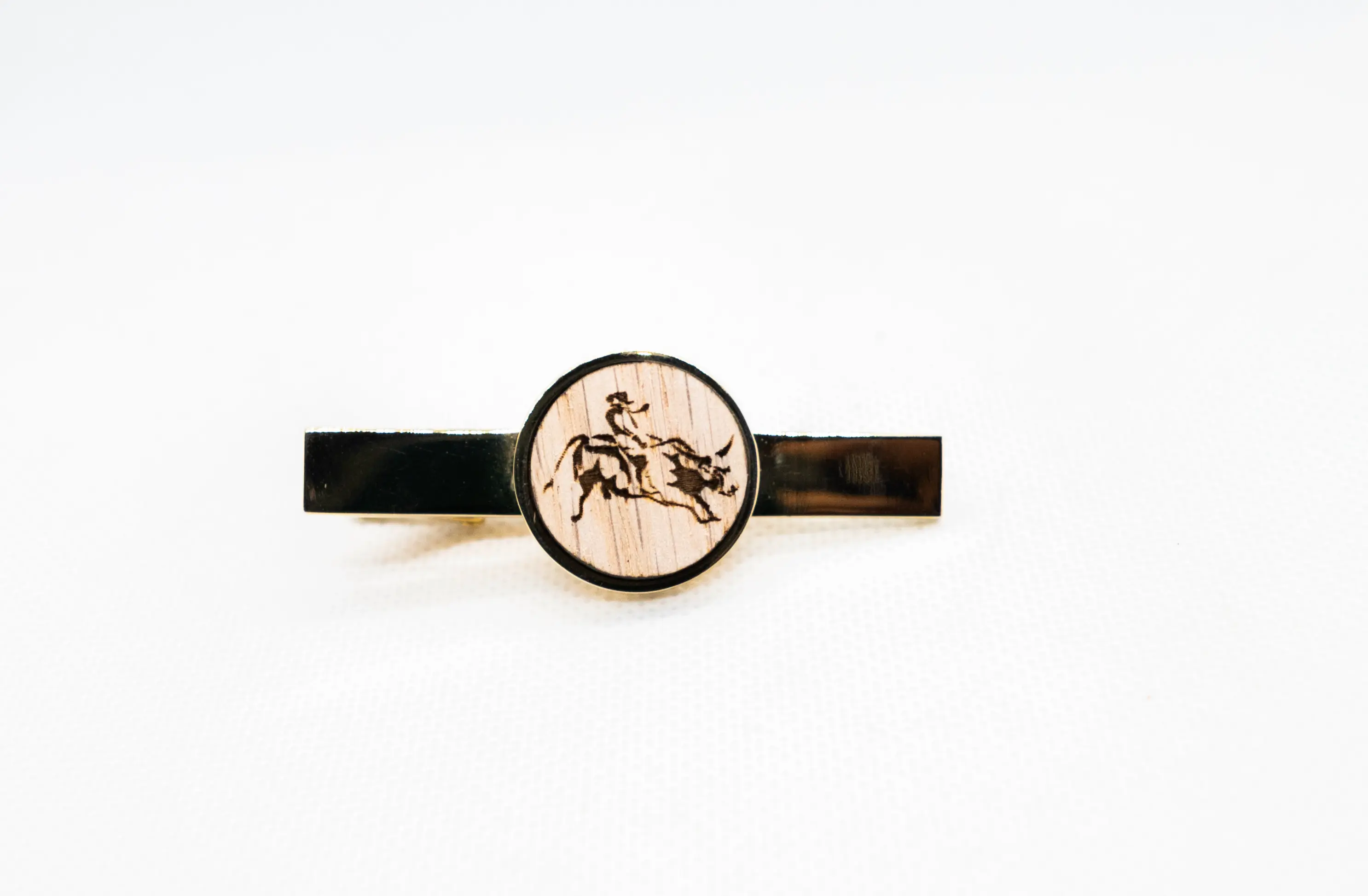 Bull Riding Tie Clips