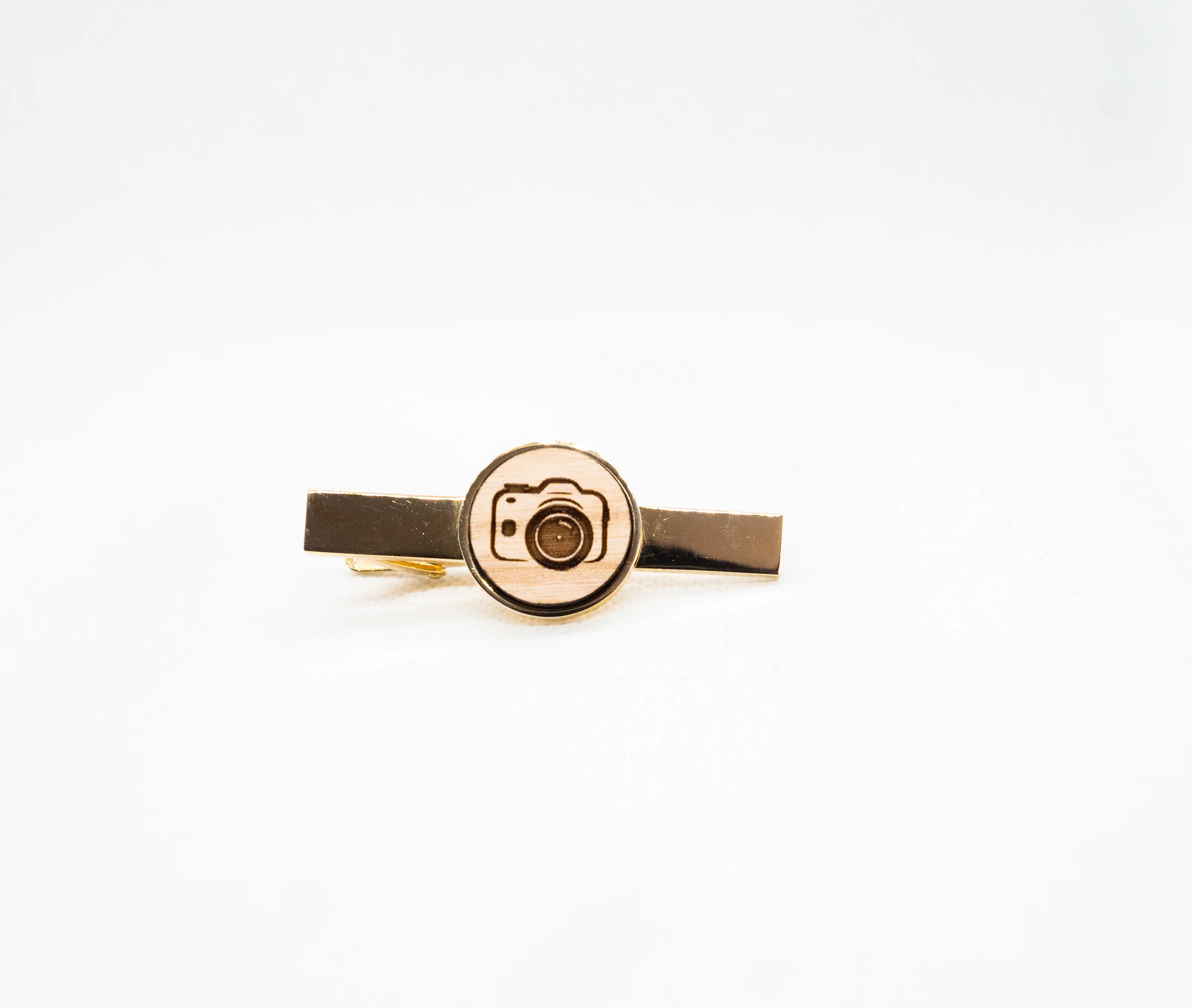 Camera Outline Tie Clips