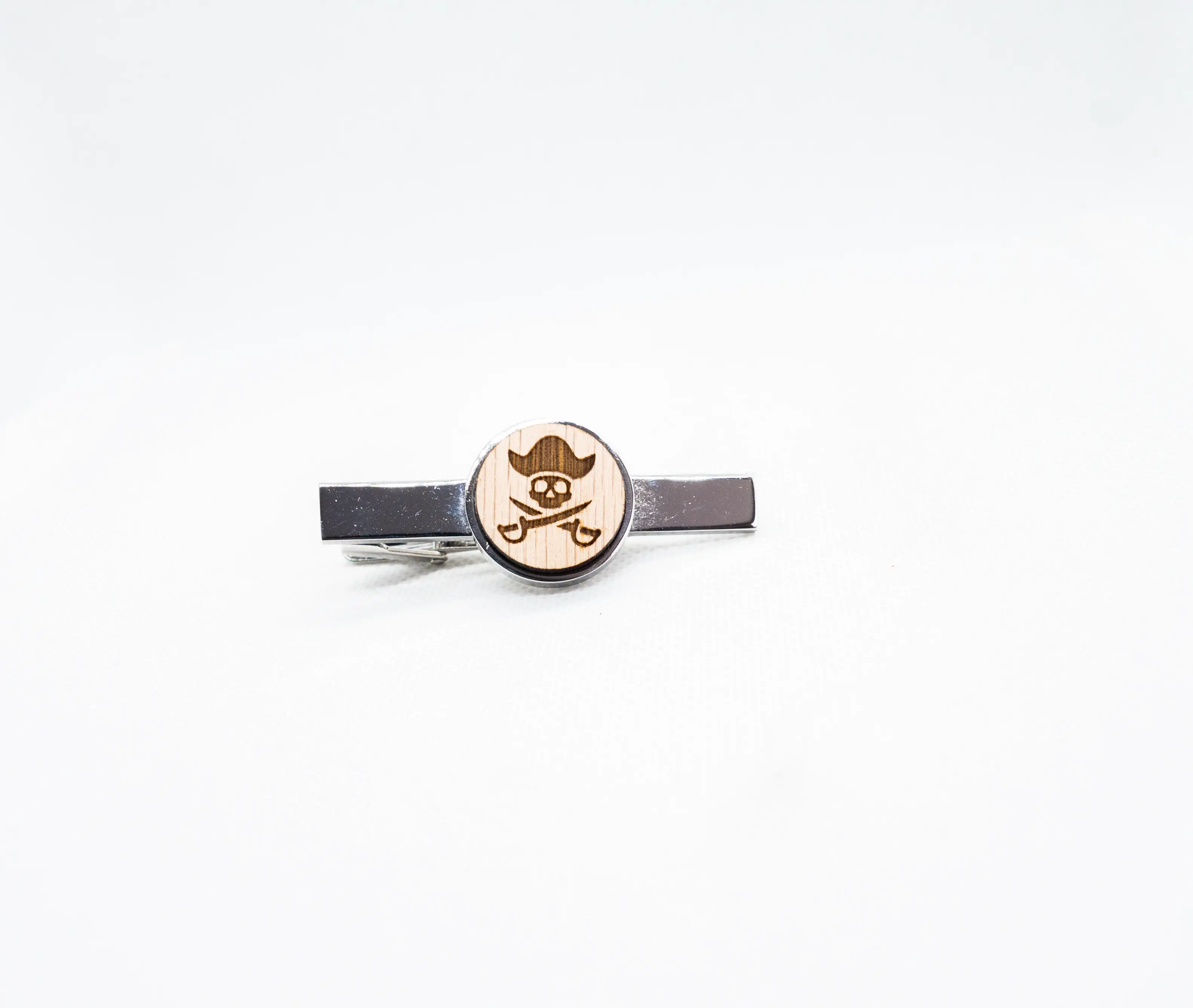 Jolly Roger Pirates Tie Clips