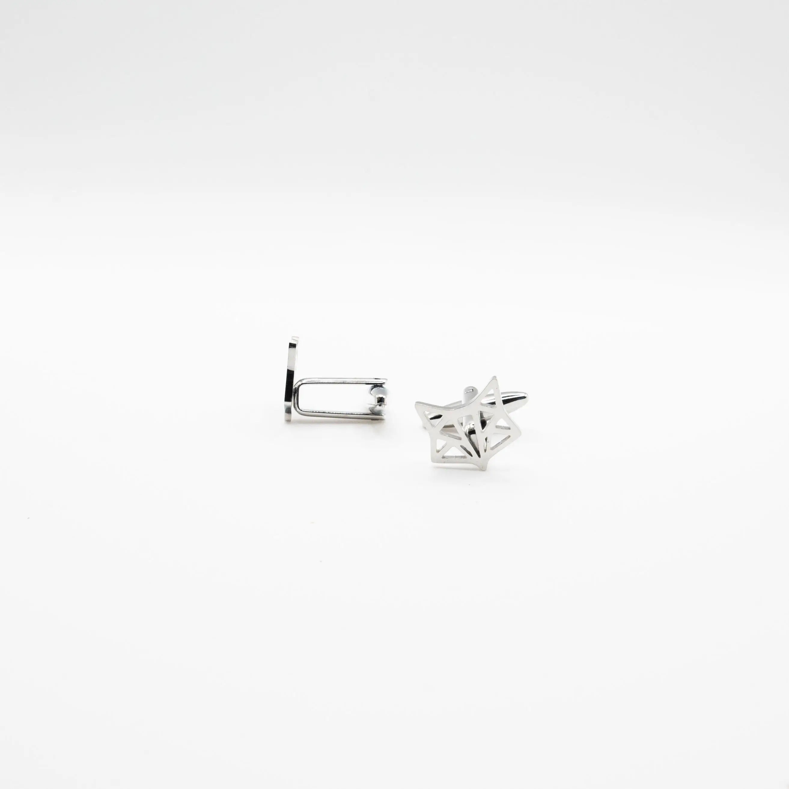 Silver Colour Fox Cufflink