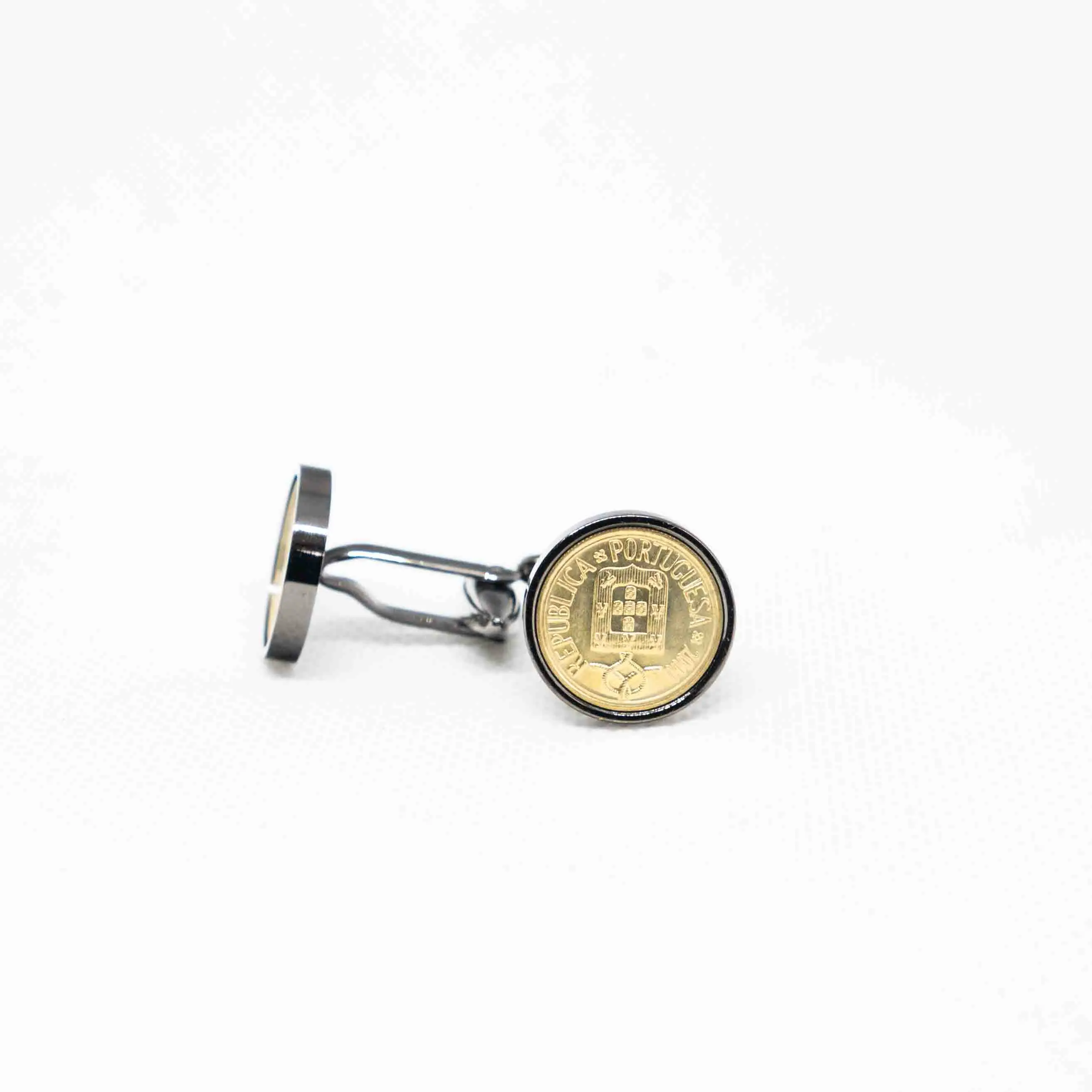 Portugal 1 Escudo Cufflink