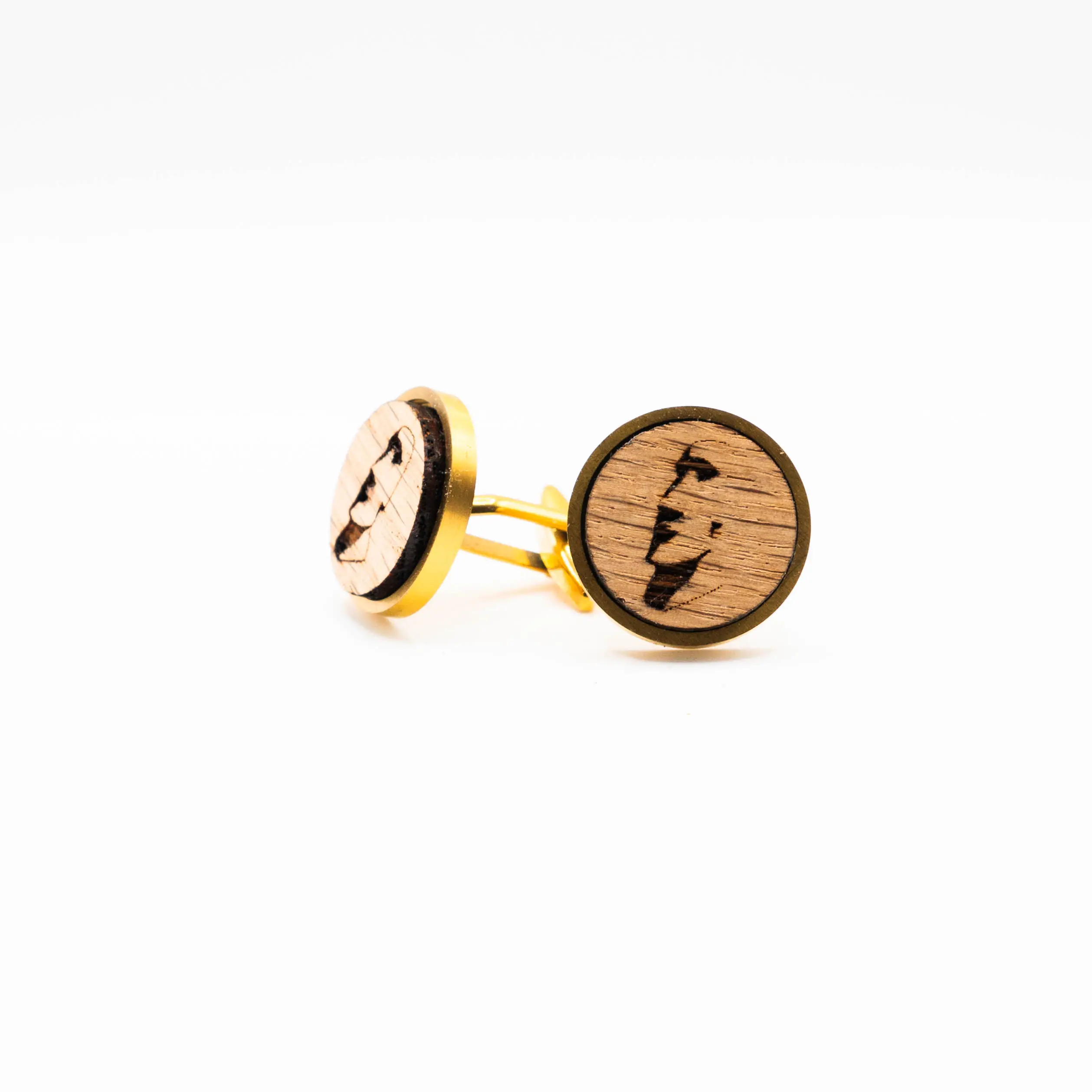 Moai Statues Cufflinks