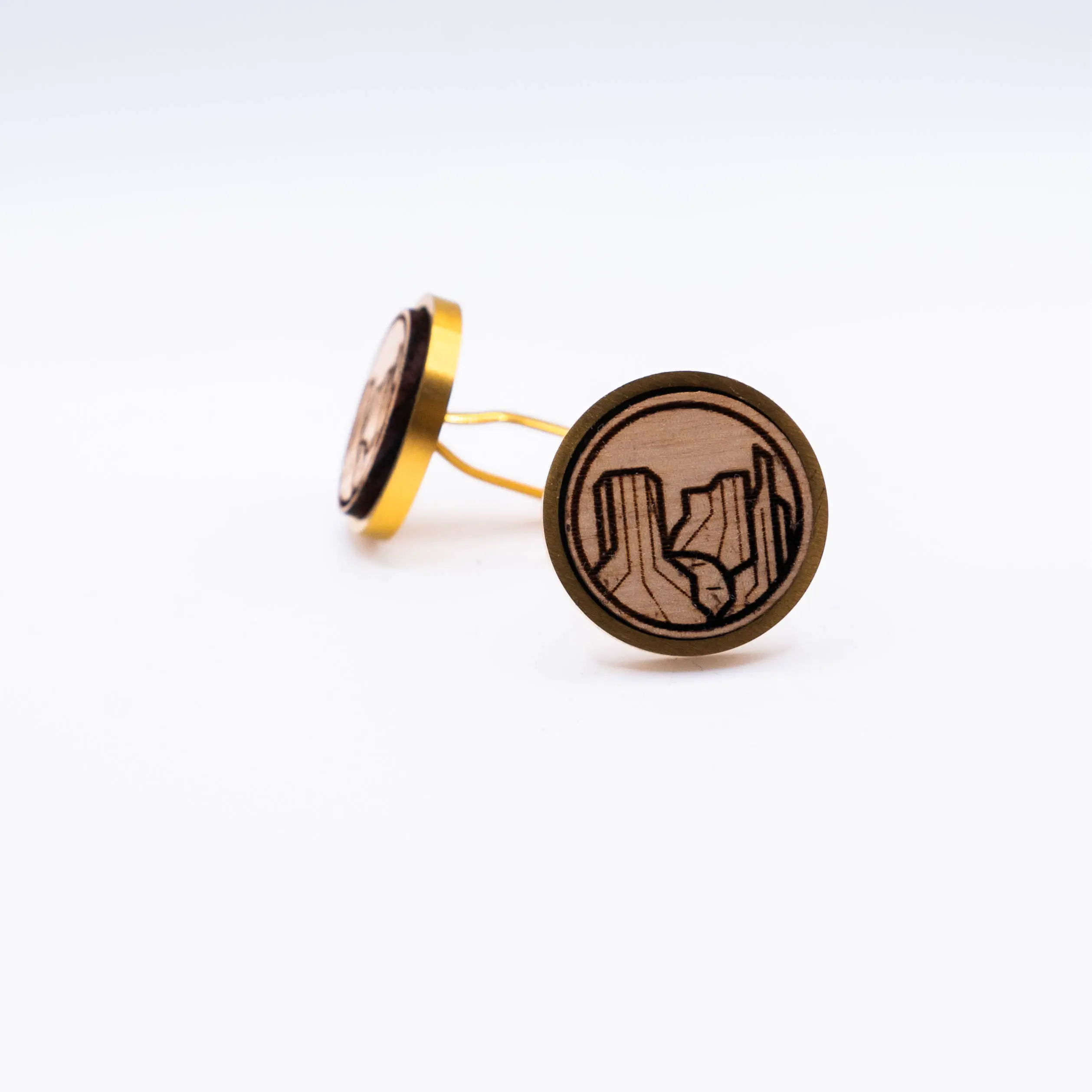 Grand Canyon Park Wooden Cufflinks