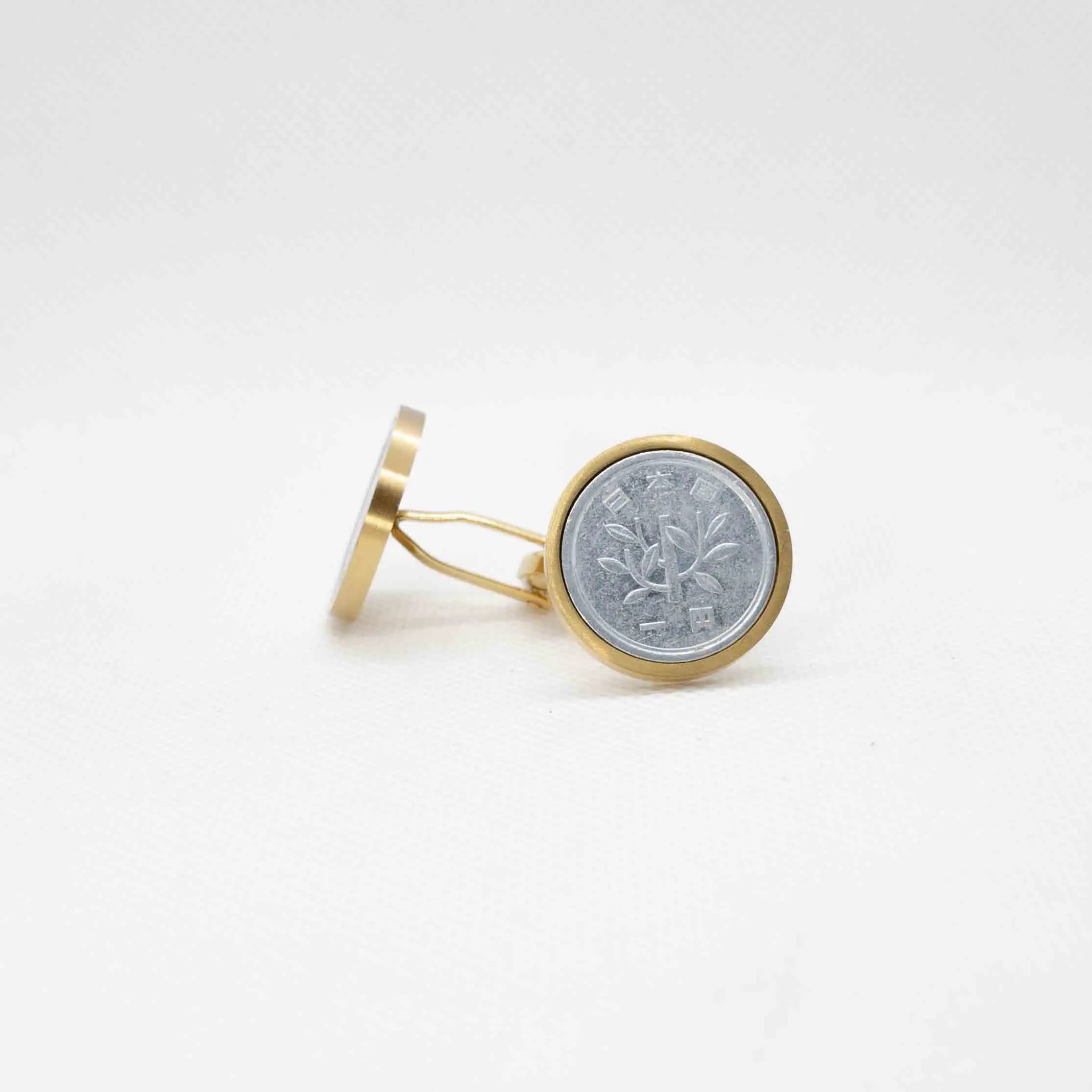 Japan 1 Yen Coin Cufflink