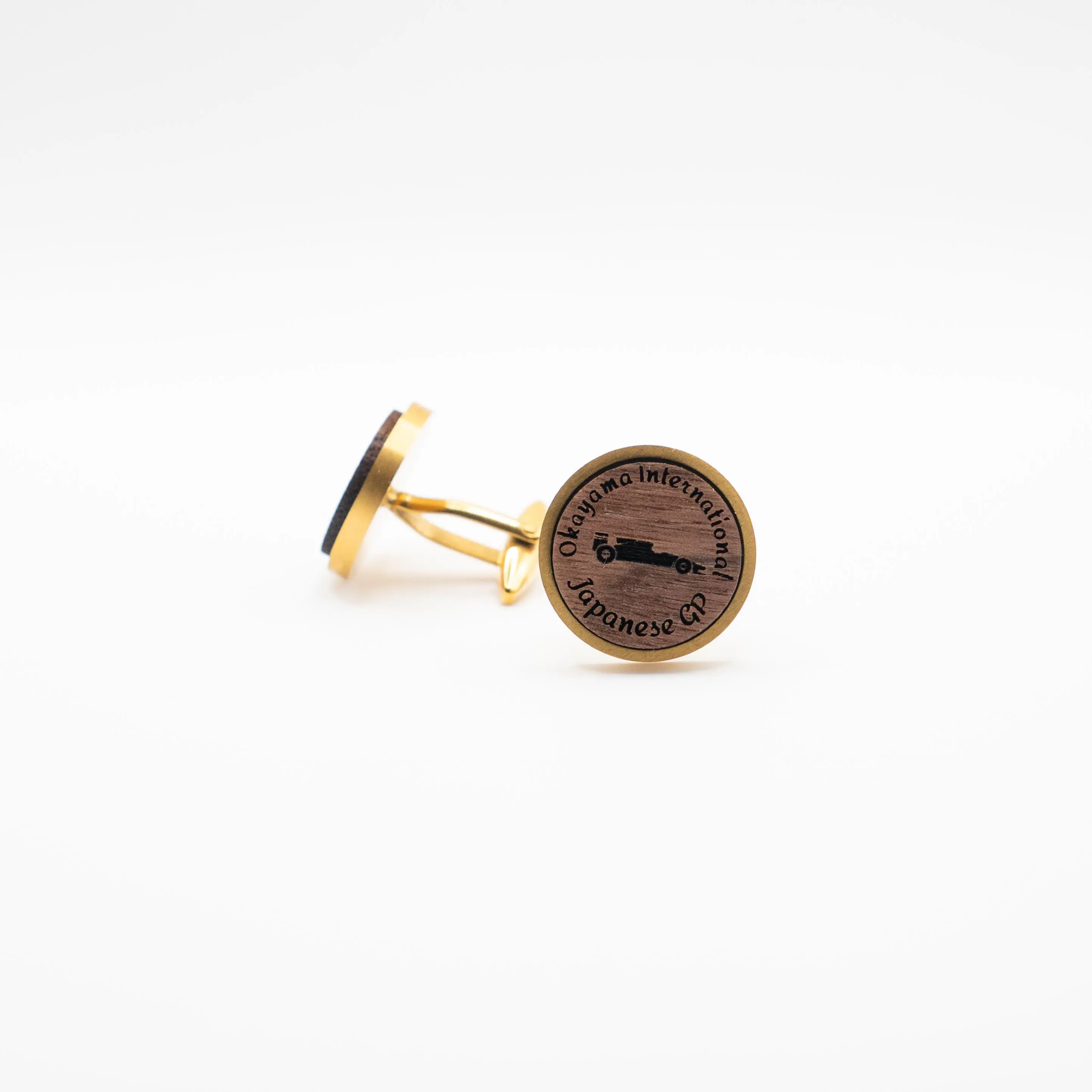 Japanese F1 Grand Prix Wooden Cufflinks