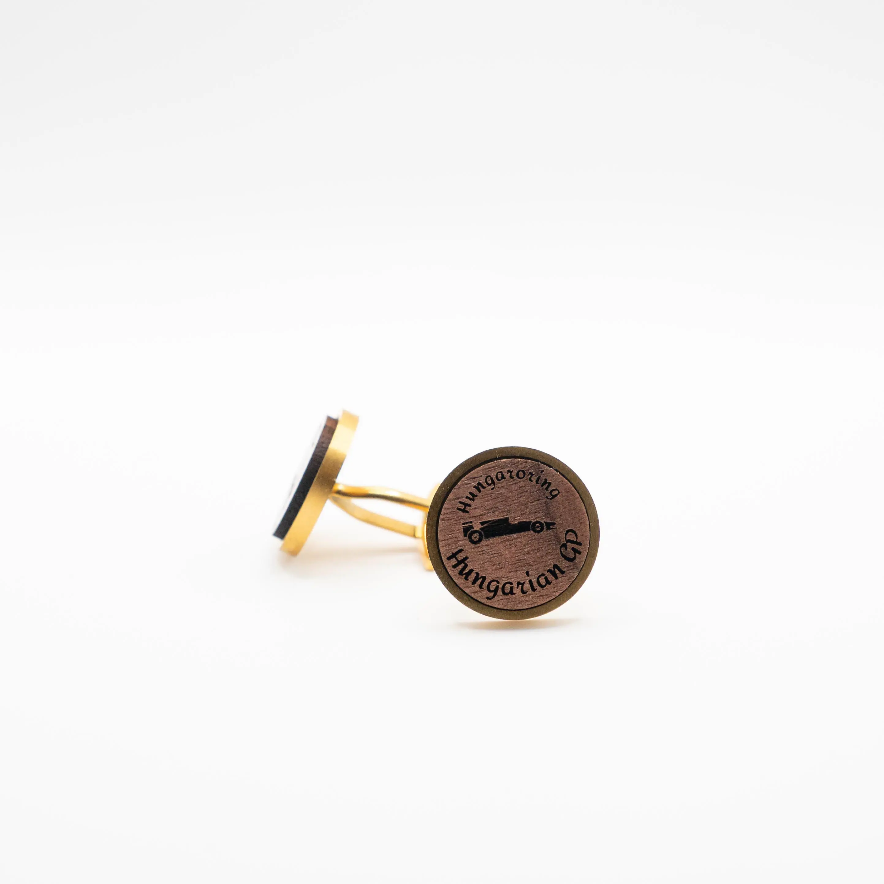 Hungarian F1 Grand Prix Wooden Cufflinks