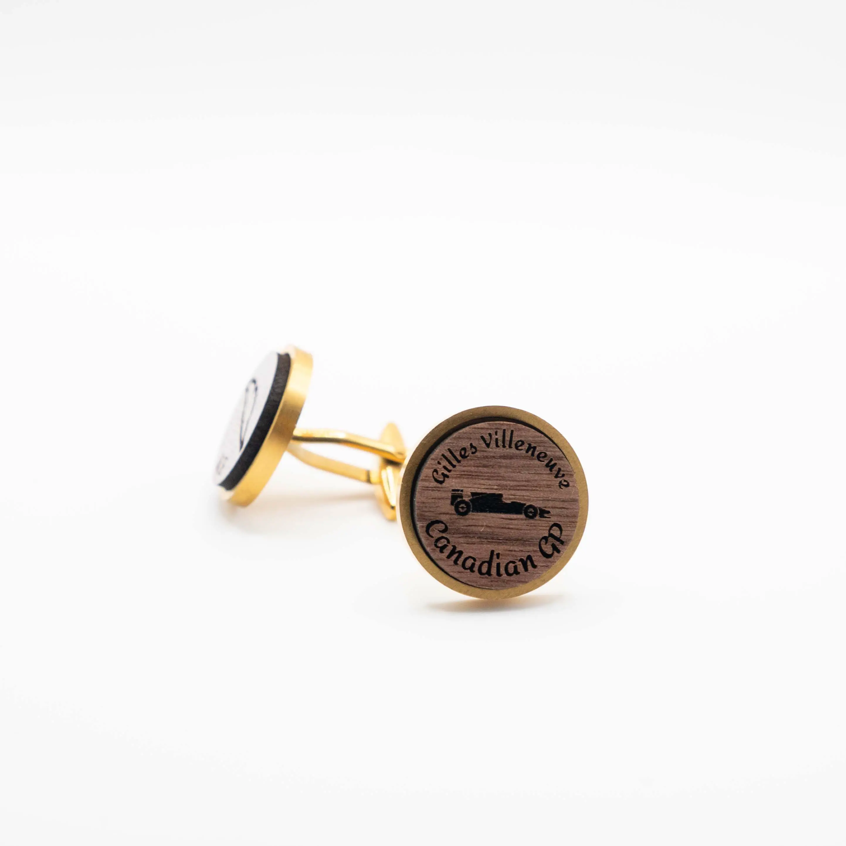 Canadian F1 Grand Prix Wooden Cufflinks