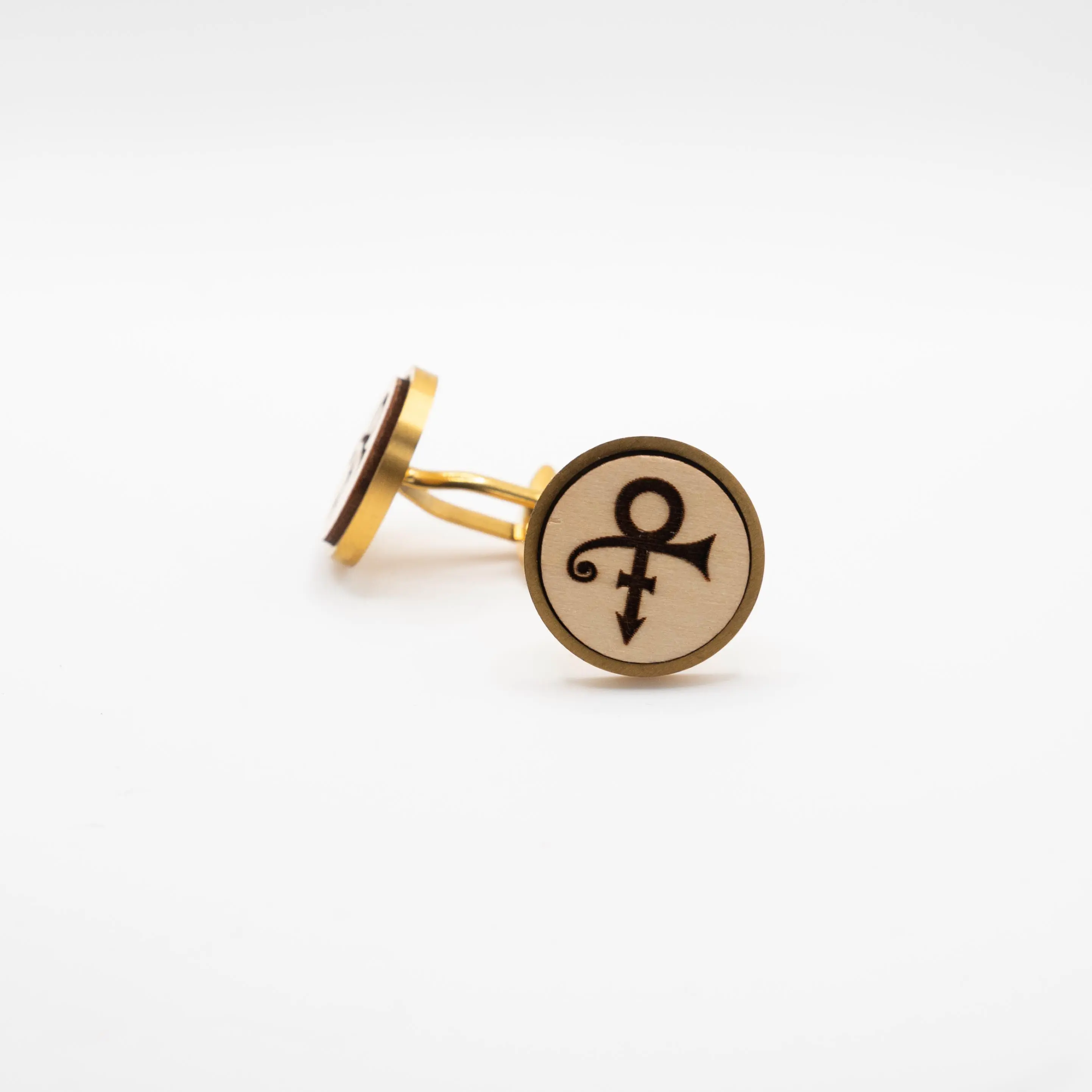 Prince Wooden Cufflinks