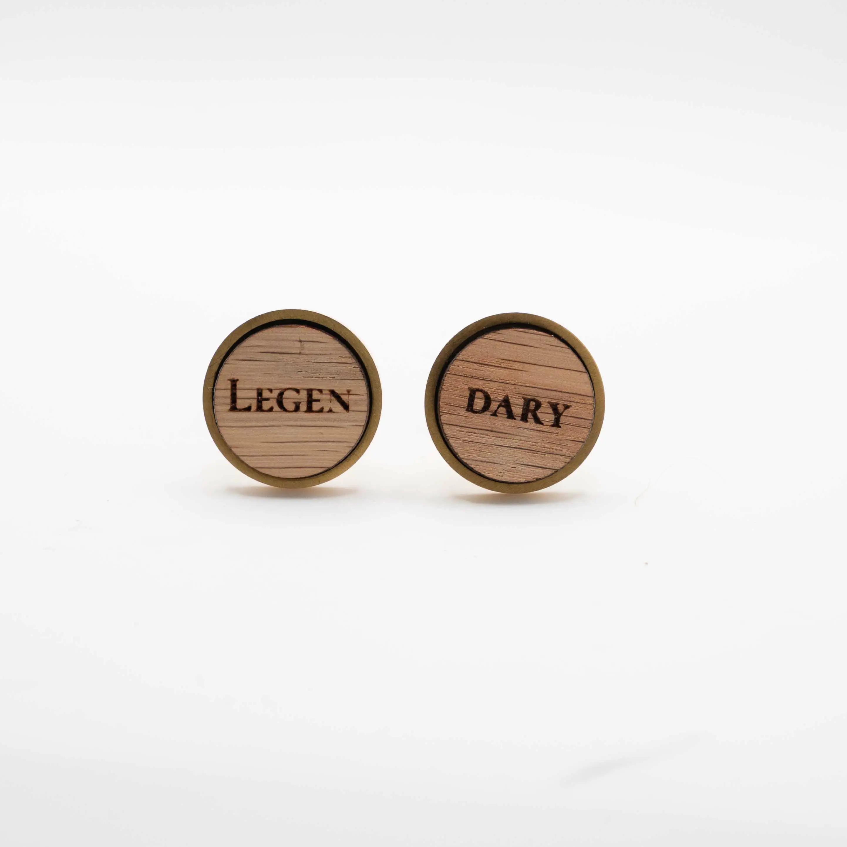 Legendary Wooden Cufflinks