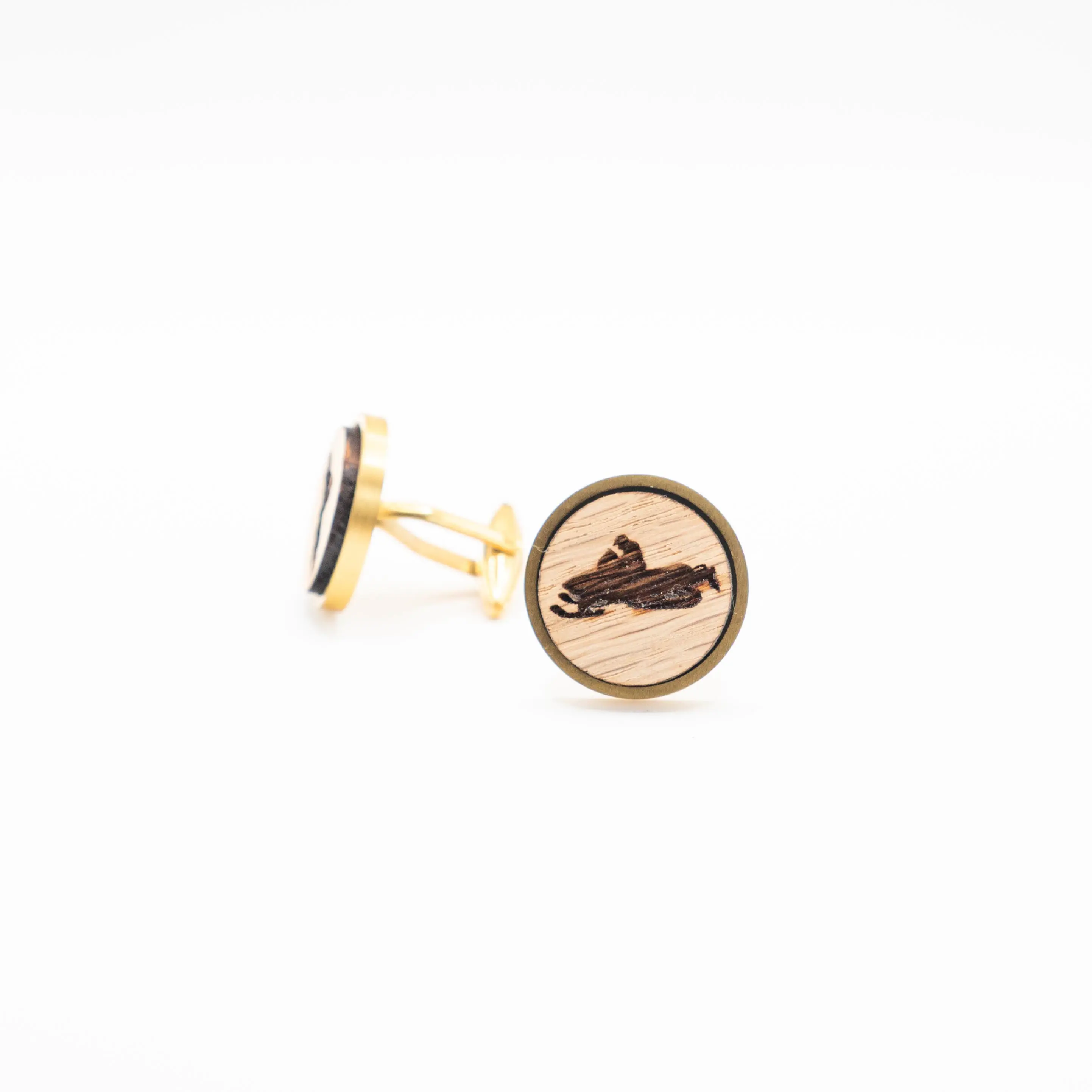 Snowmobile  Cufflinks
