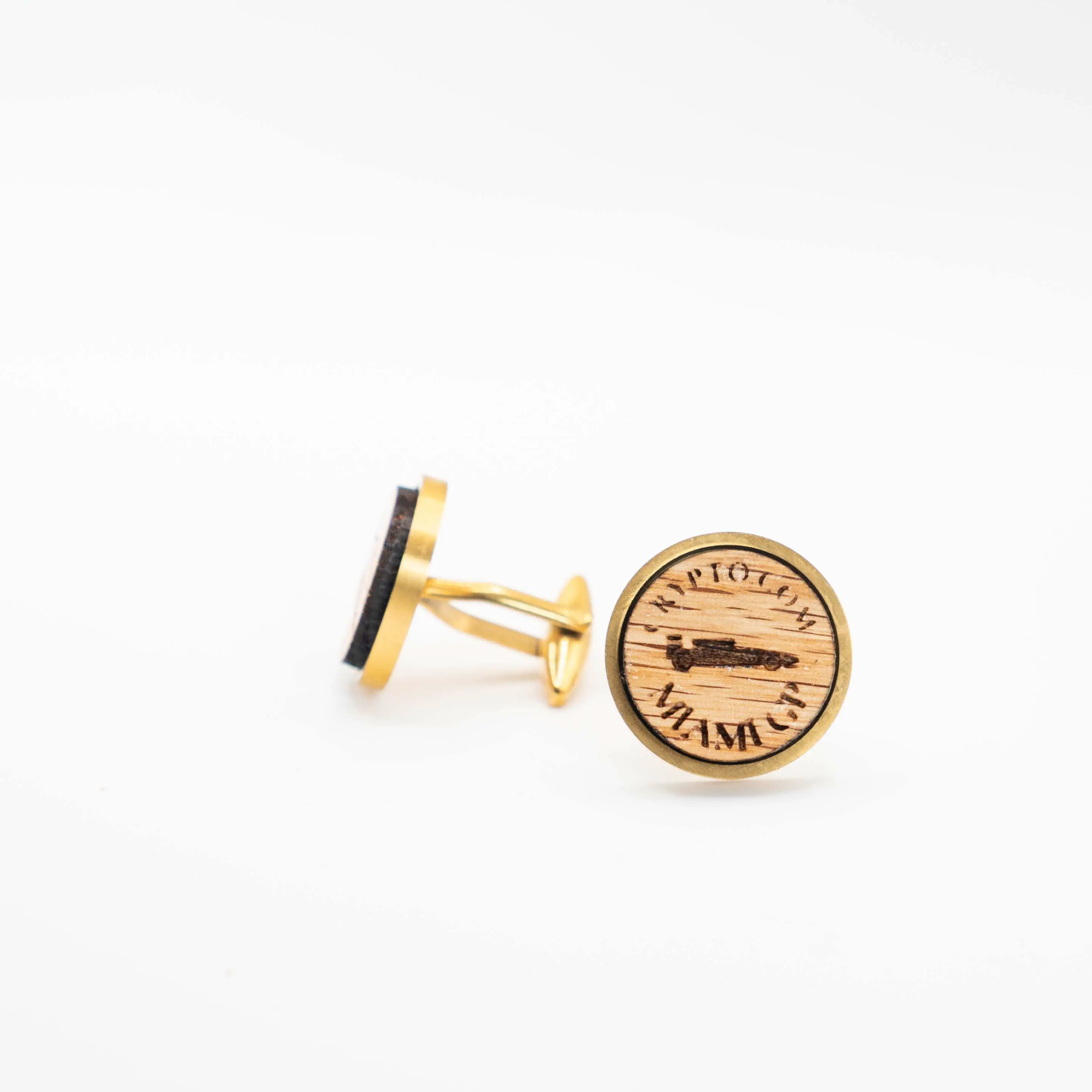 Miami F1 Grand Prix Wooden Cufflinks