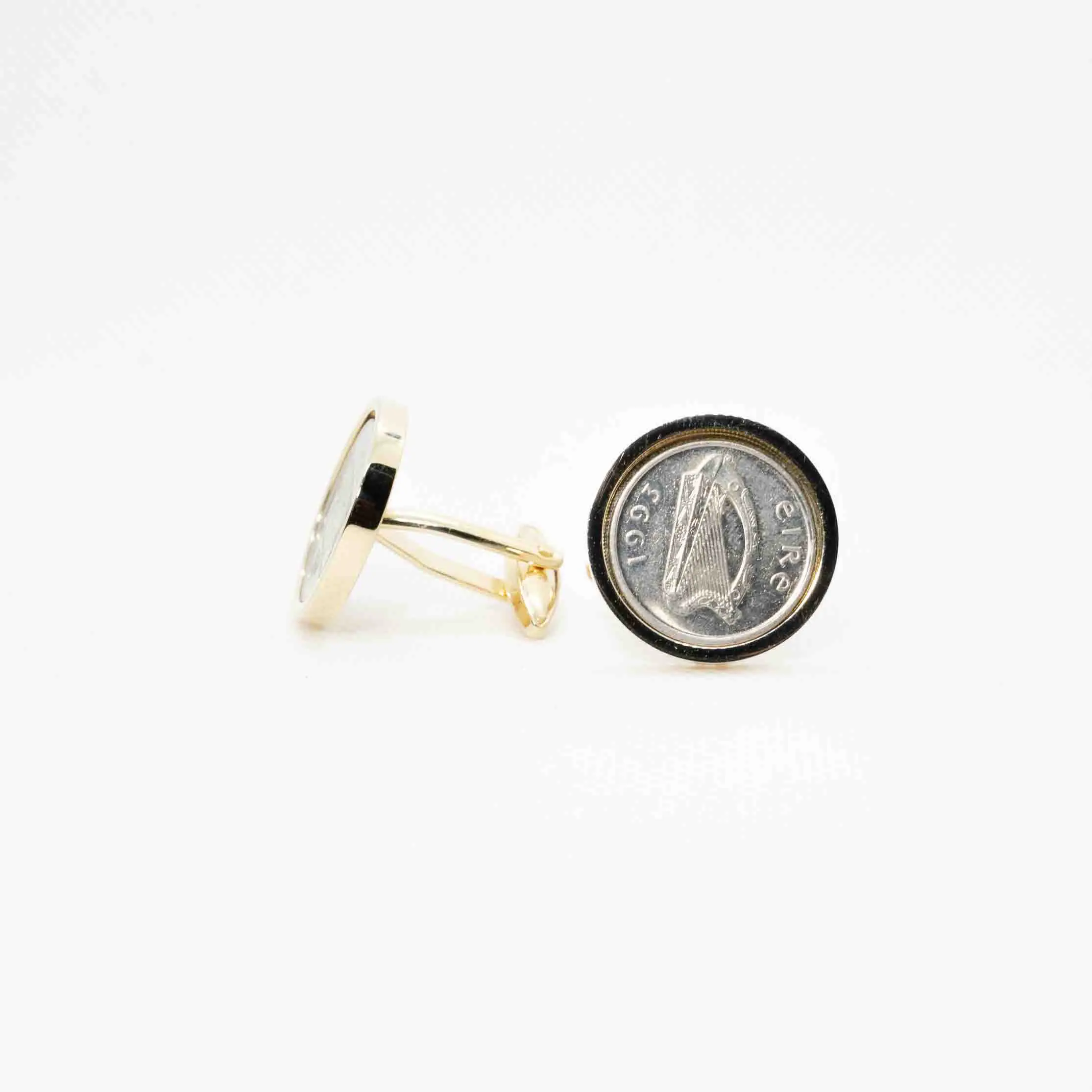 Ireland 5 Pence Coin Cufflink
