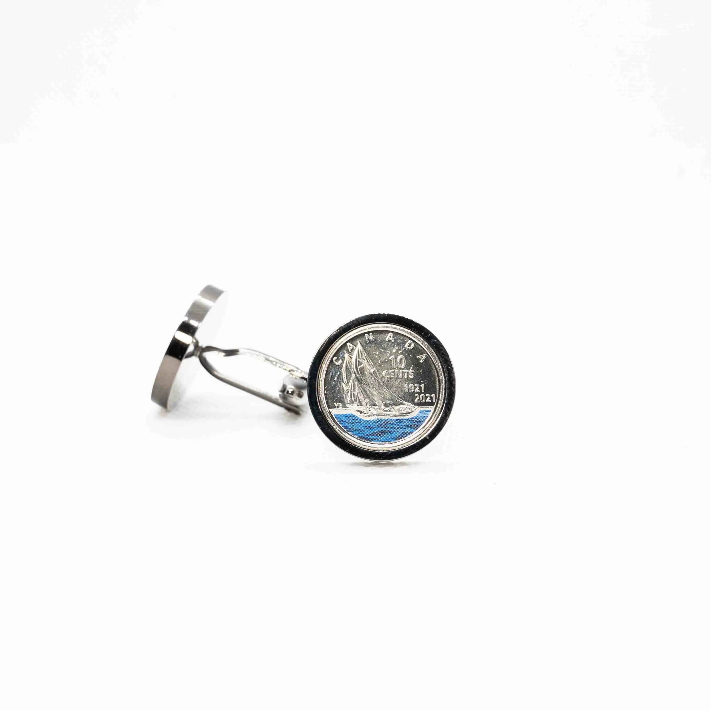 Canada 10 Cent Coin Cufflink