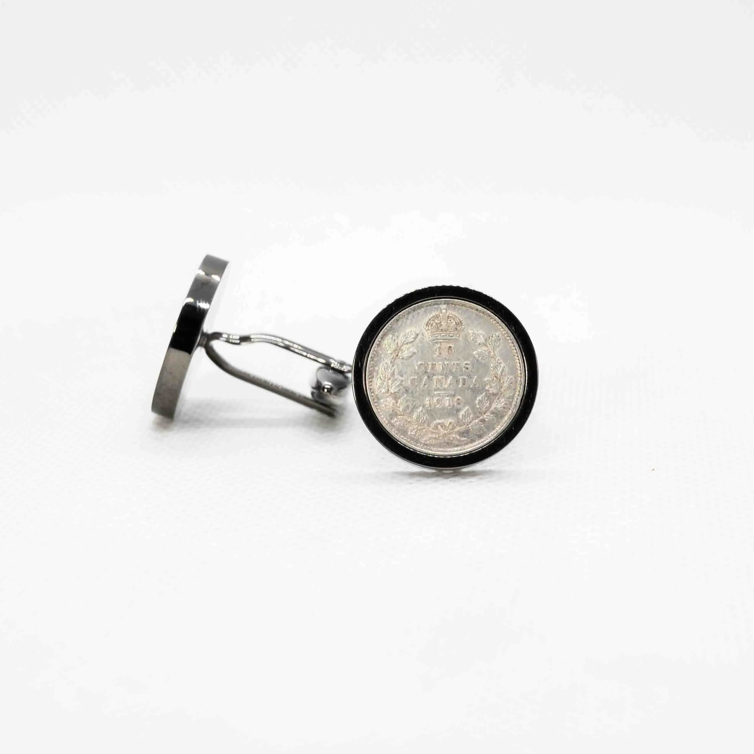 Canada 10 Cent George V Dimes Coin Cufflink