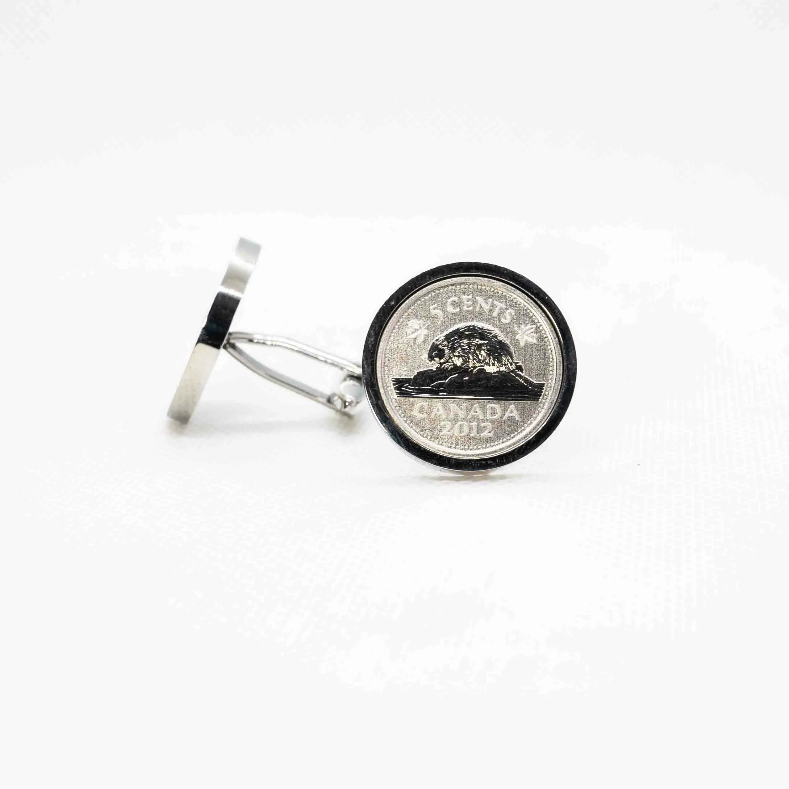 Canada 5 Cent SPECIMEN Coin Cufflink