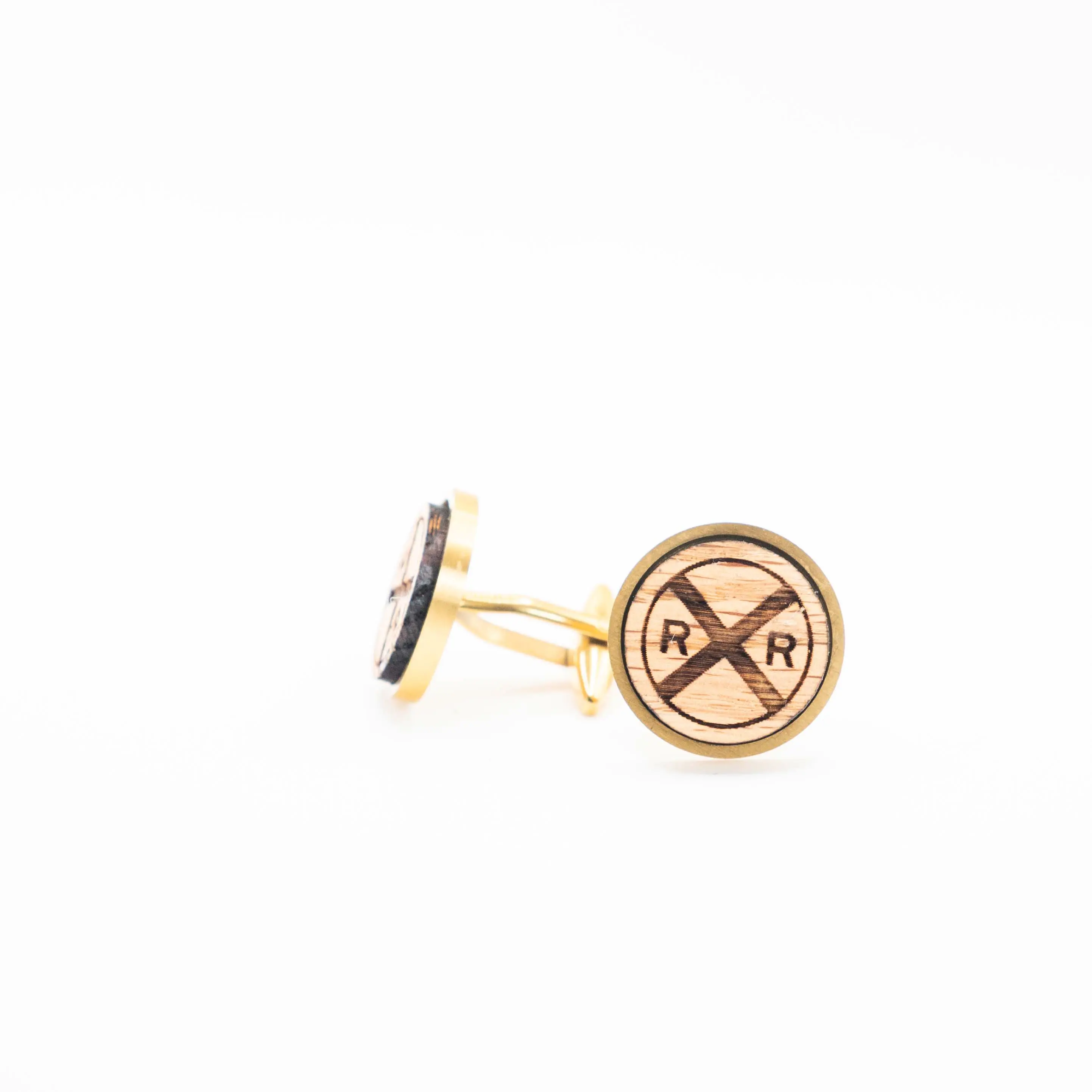 RailRoad Crossing Cufflinks