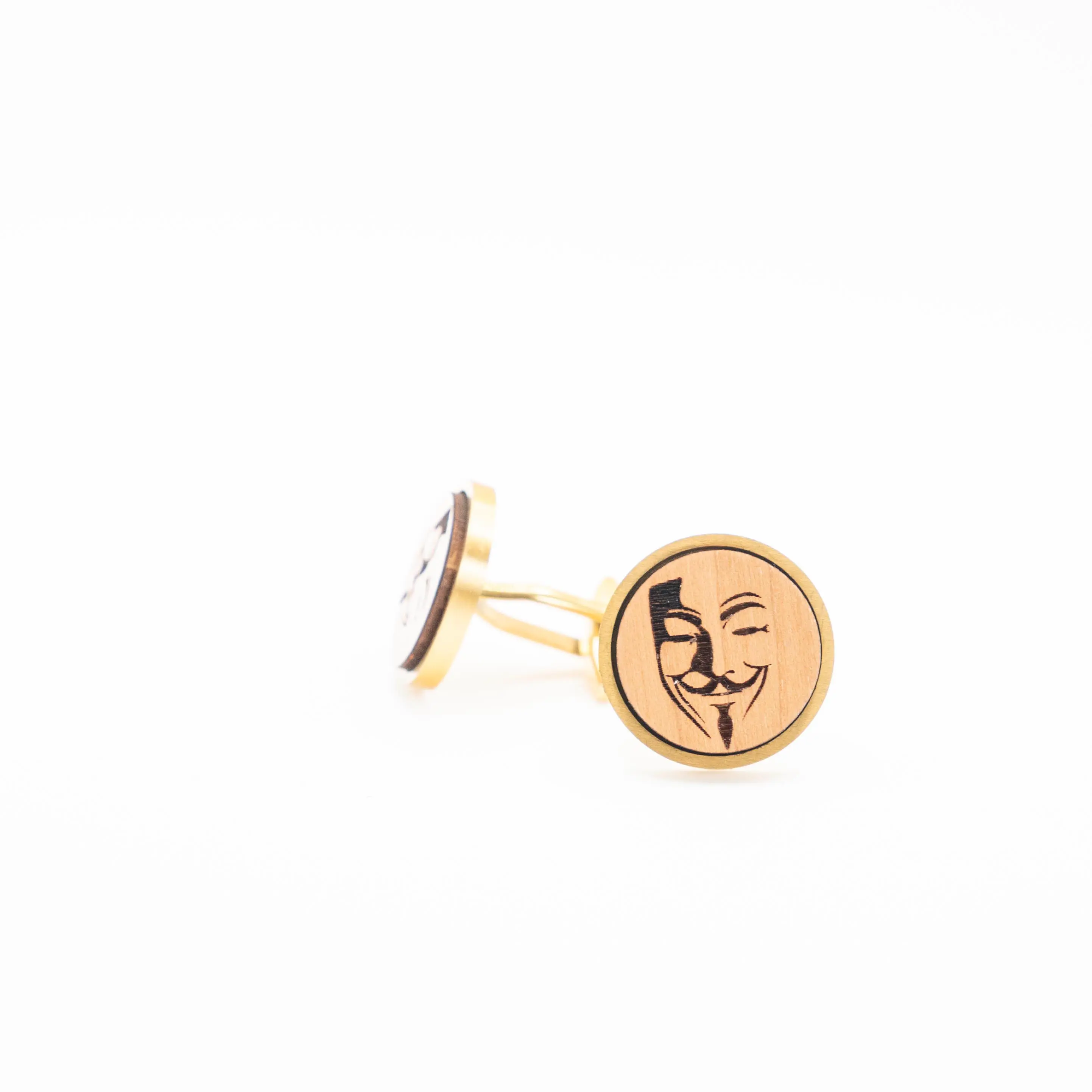 Guy Fawkes Mask Cufflink