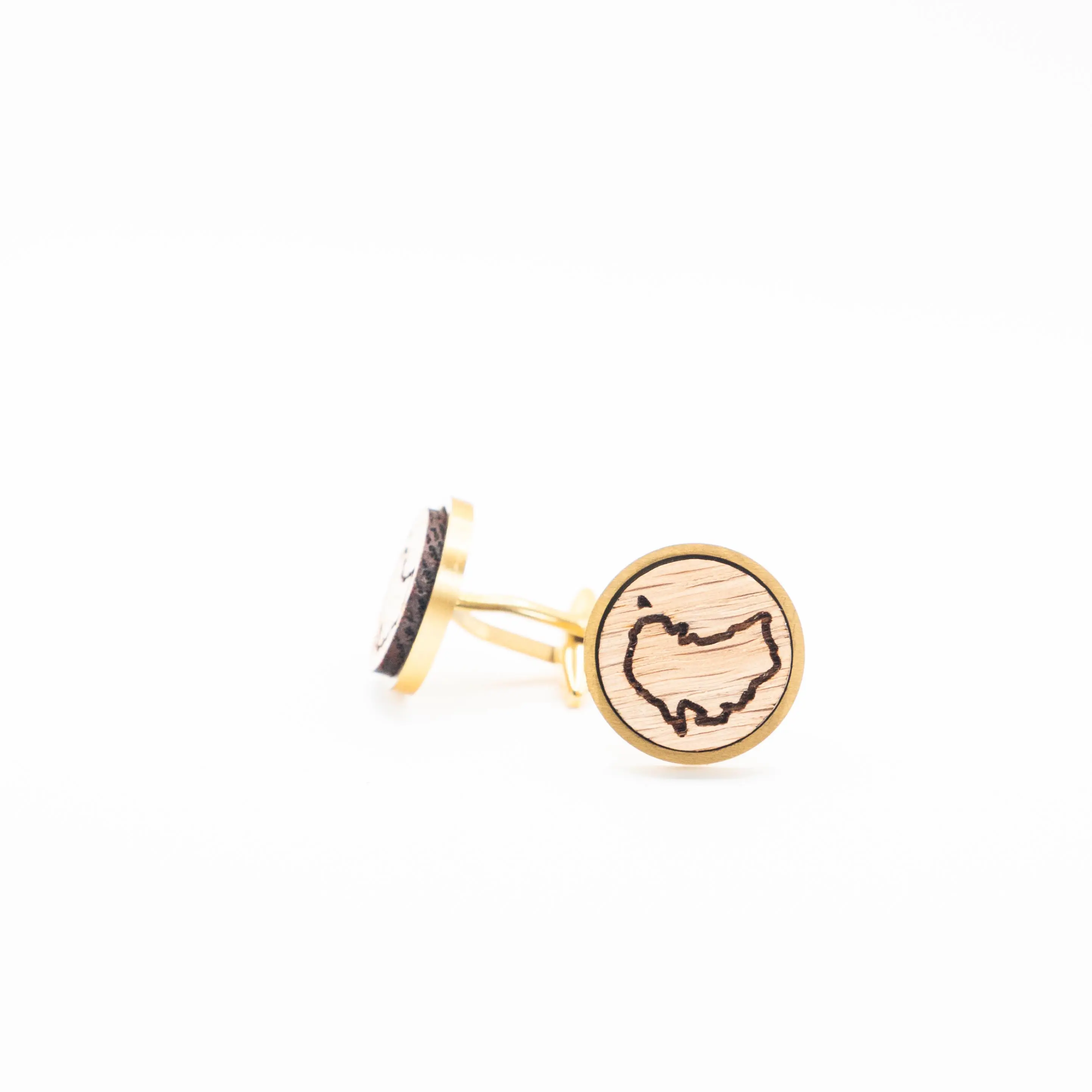 Australia Wooden Cufflinks