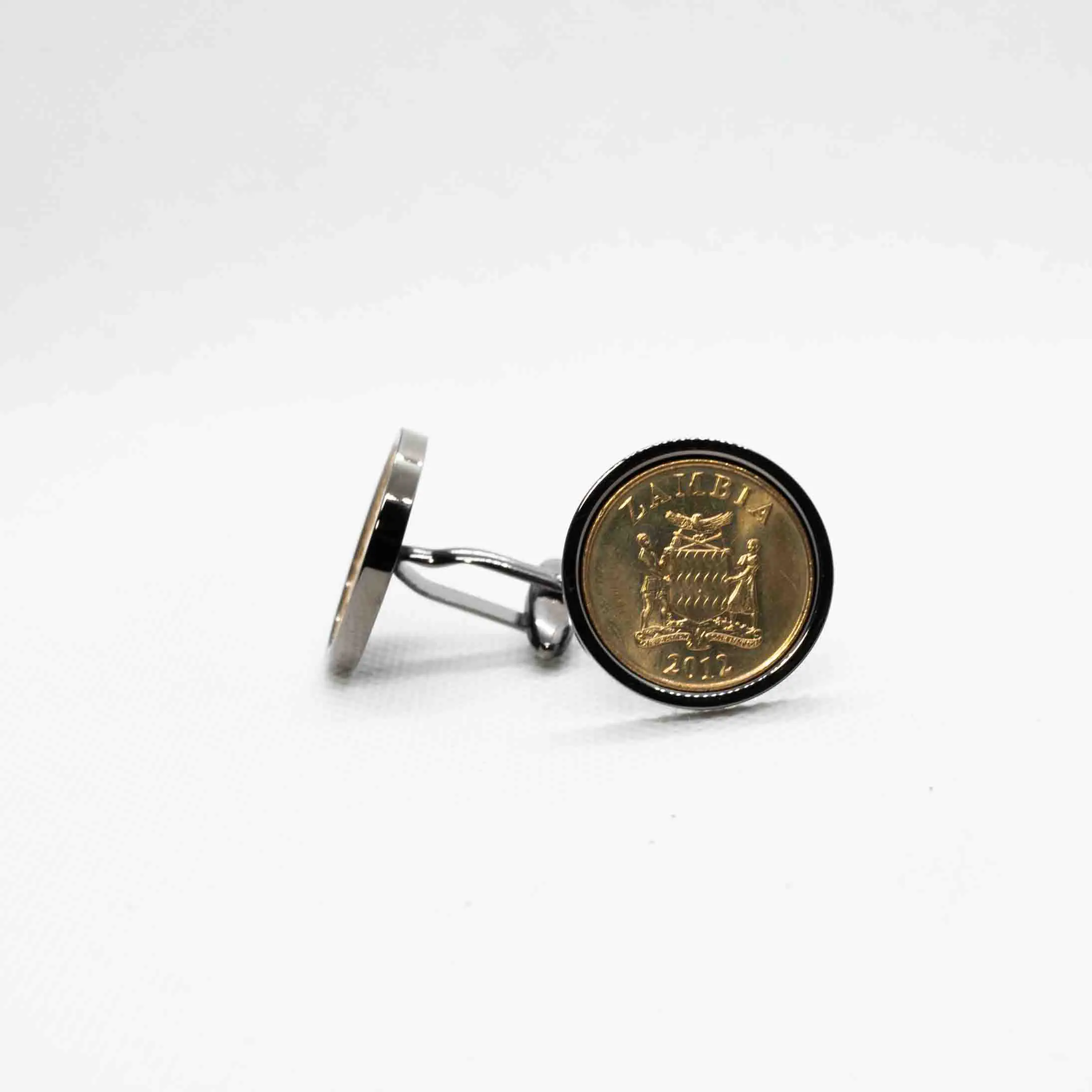 Zambia 50 Ngwee Cufflinks