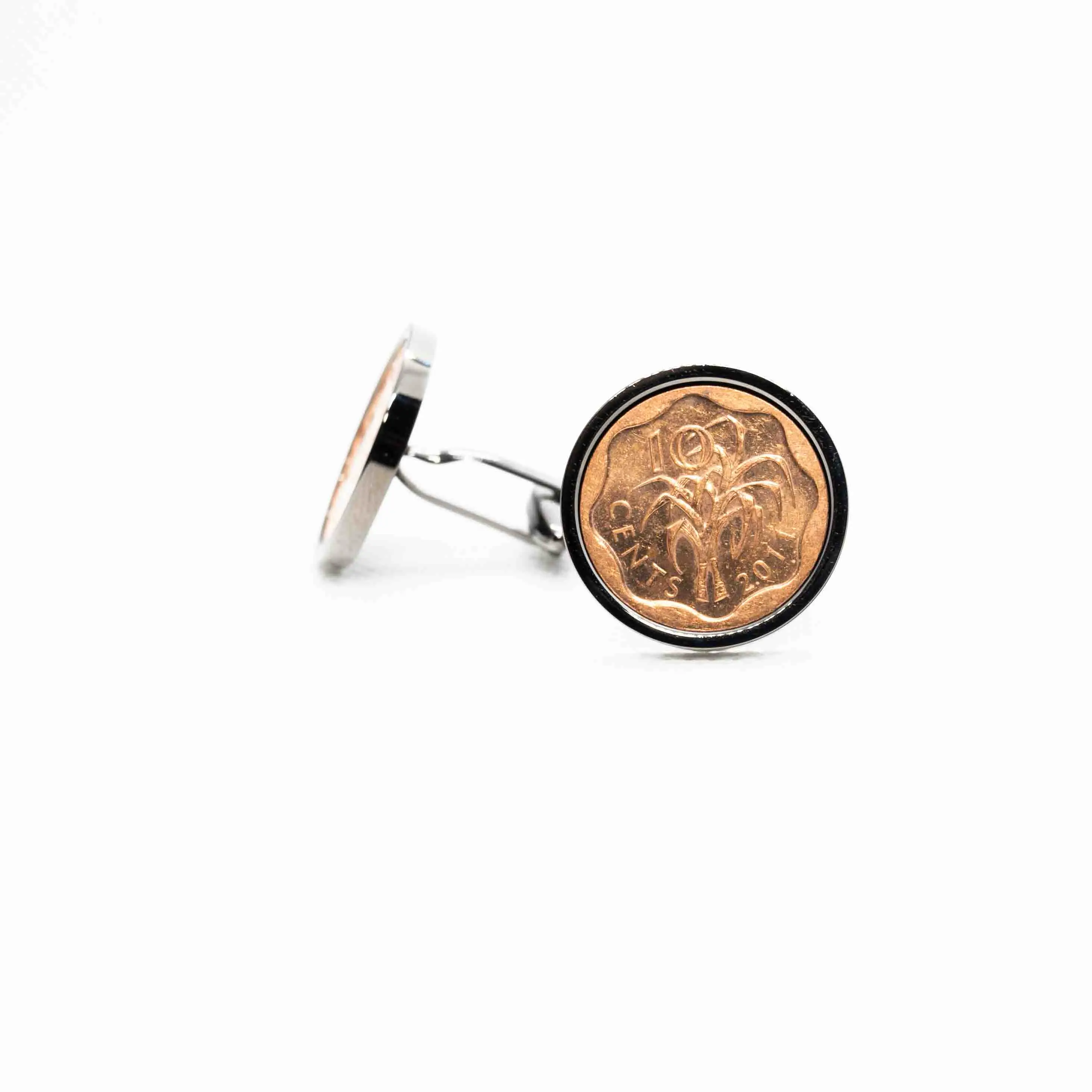 Eswatini 10 cents Coin Cufflinks