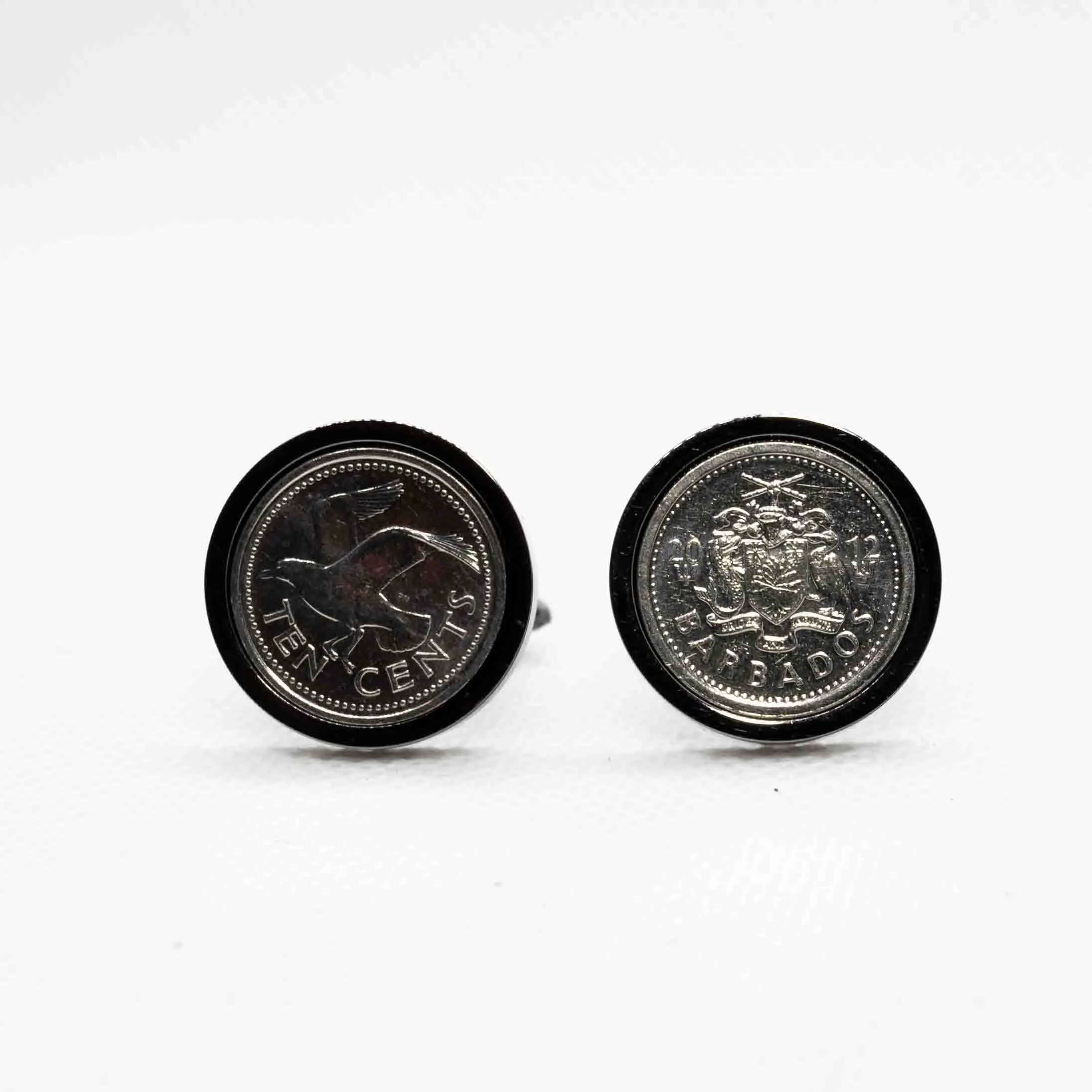 Barbados 10 Cent Cufflinks