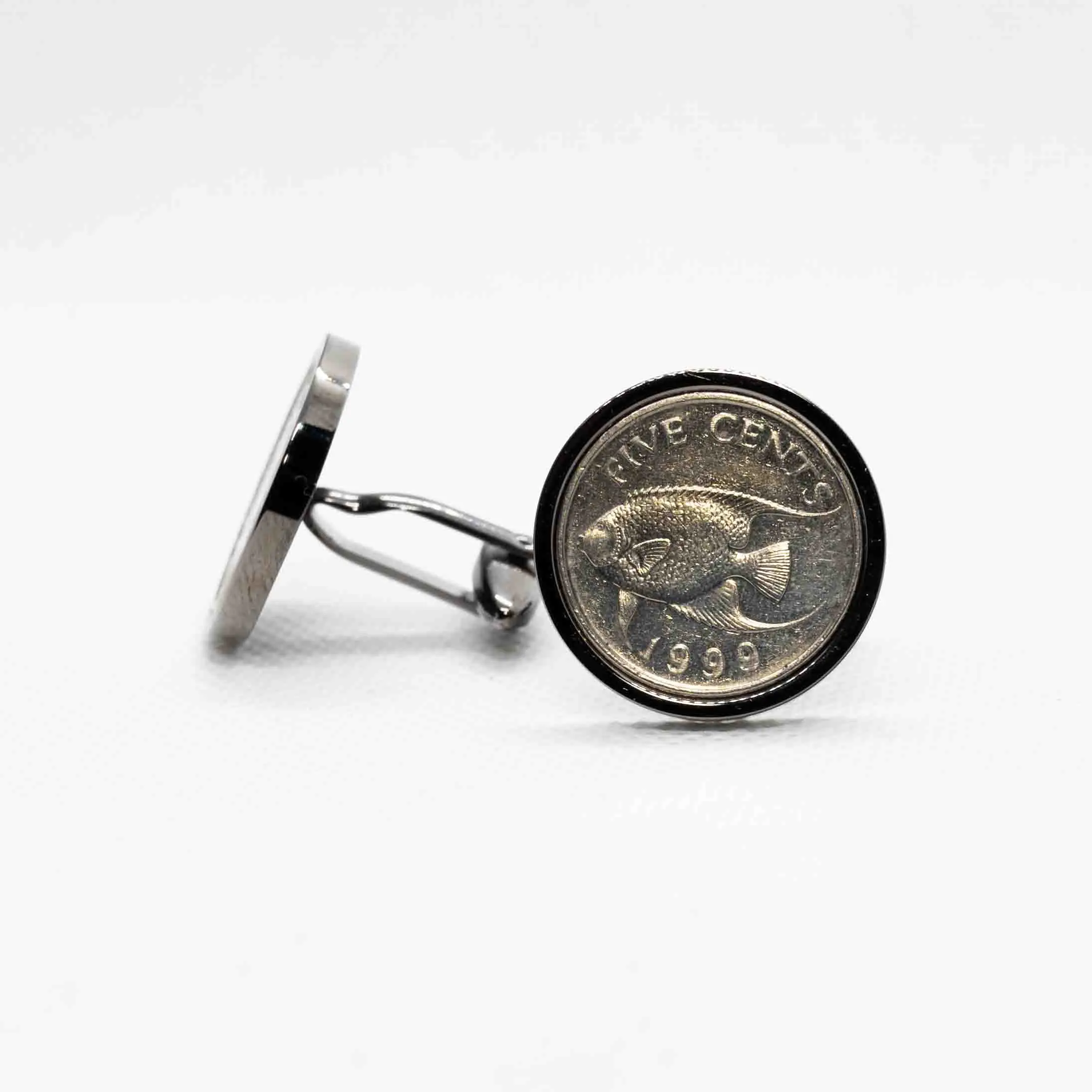 Bermuda 5 Cents Cufflinks