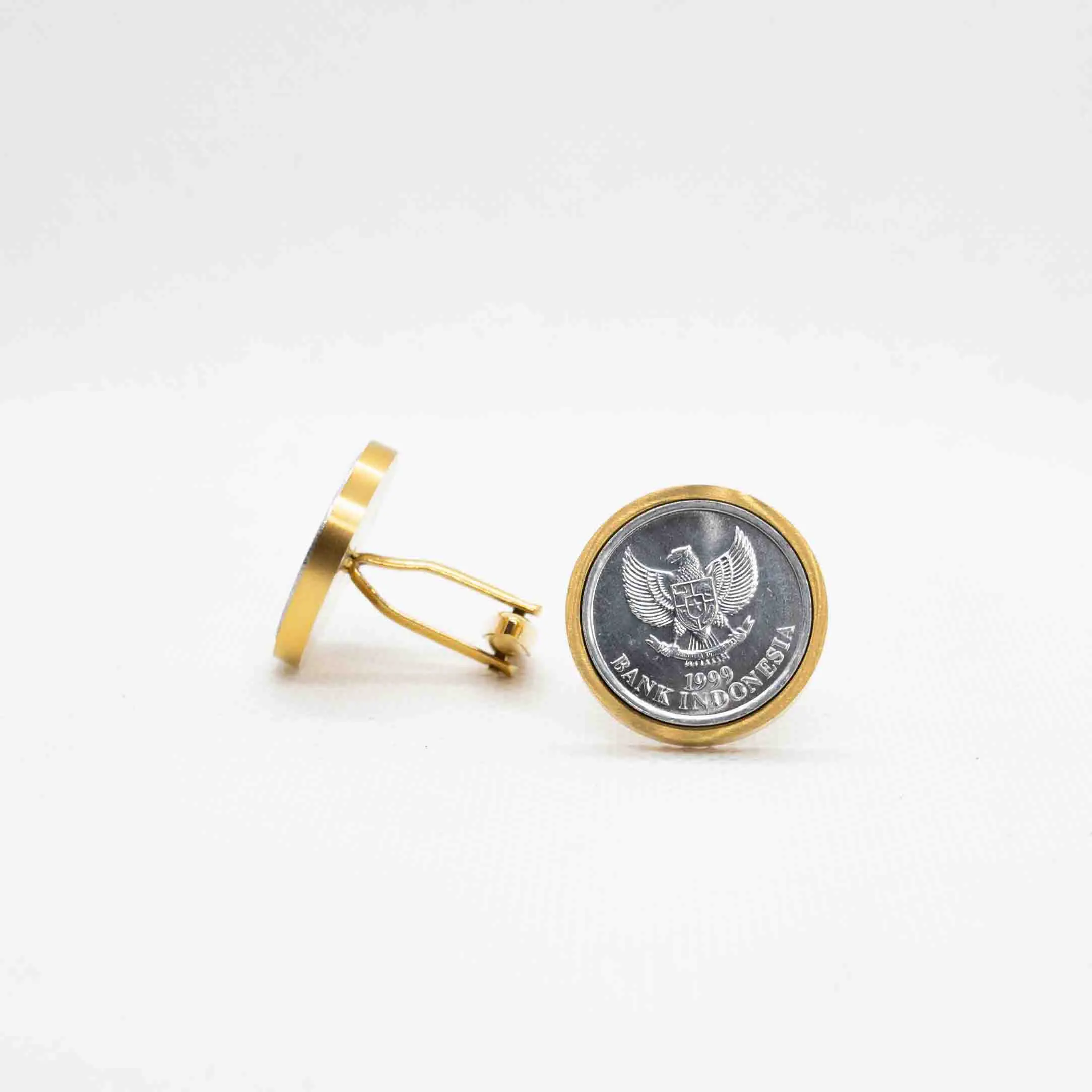 Indonesia 50 Rupiah Cent Cufflinks