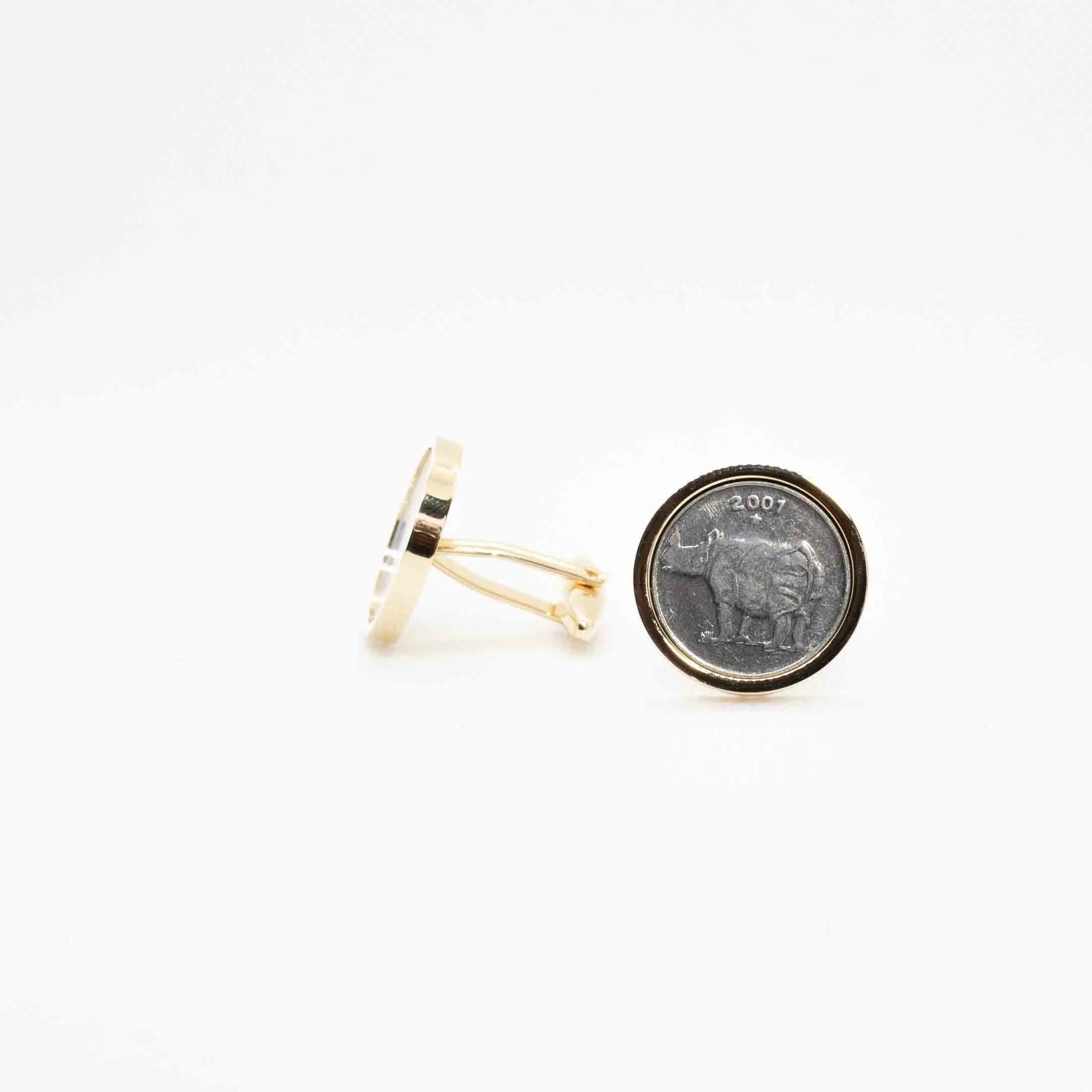 India 25 Paise Coin Cufflinks