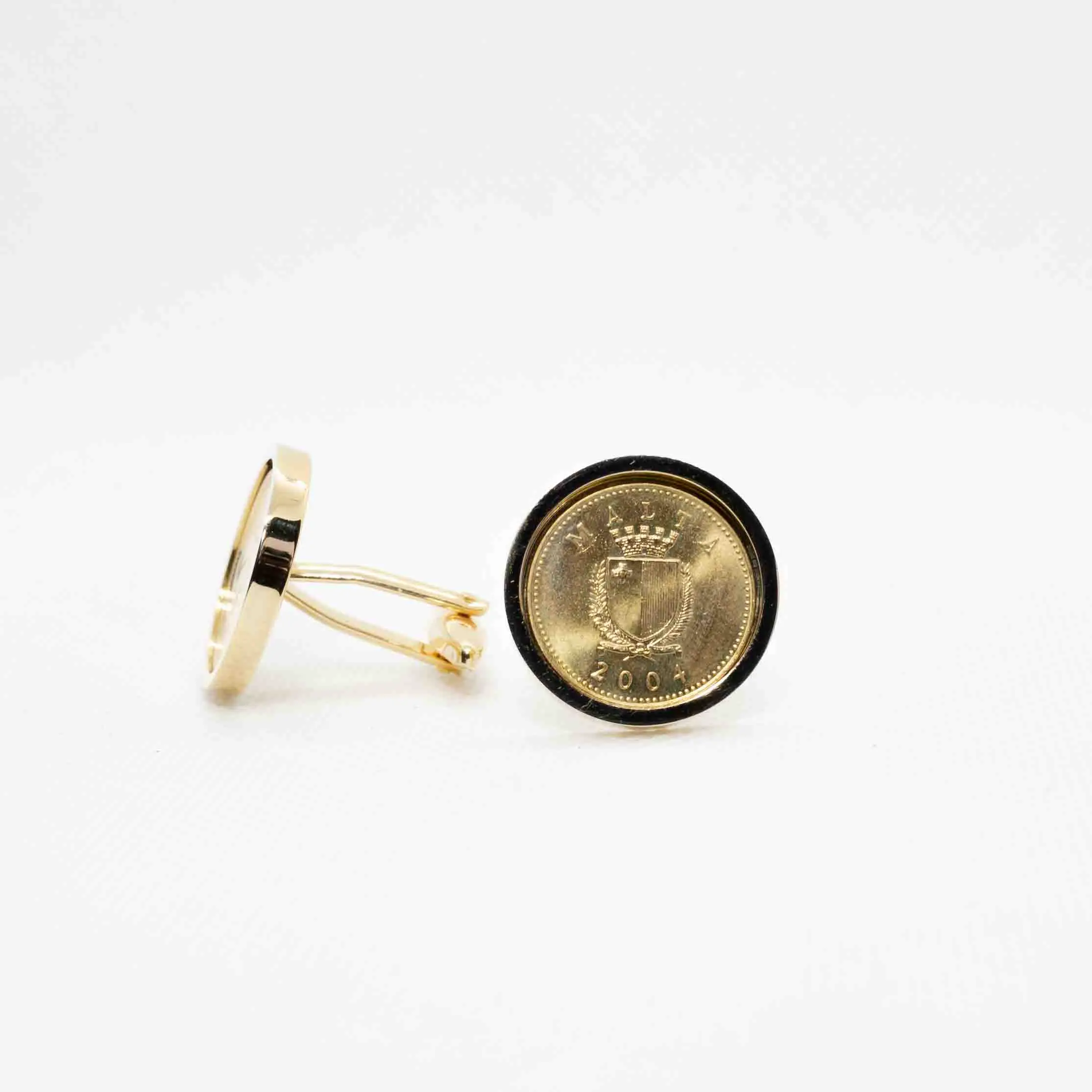 Malta 1 cent Coin Cufflinks