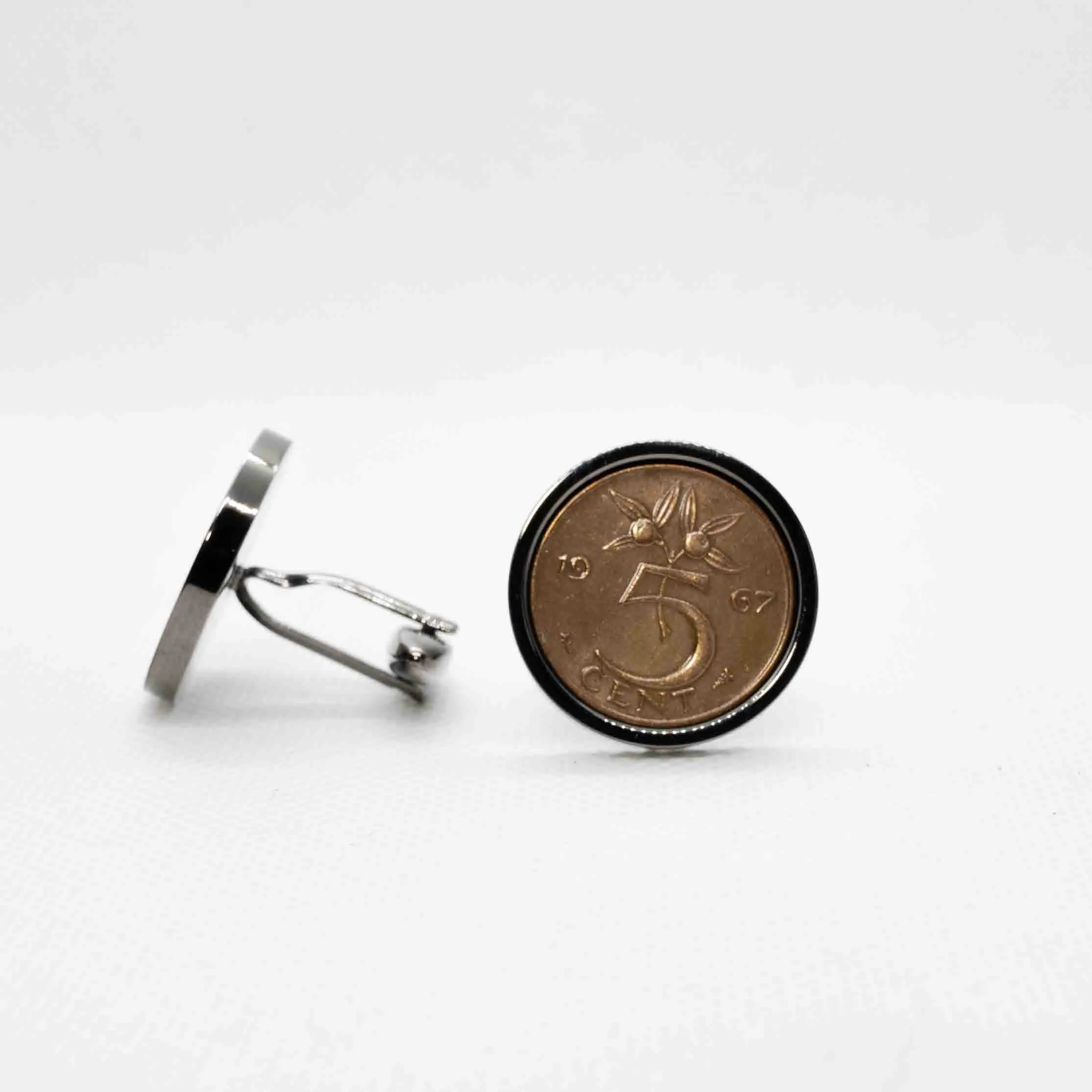 Netherlands 5 Cent Cufflinks