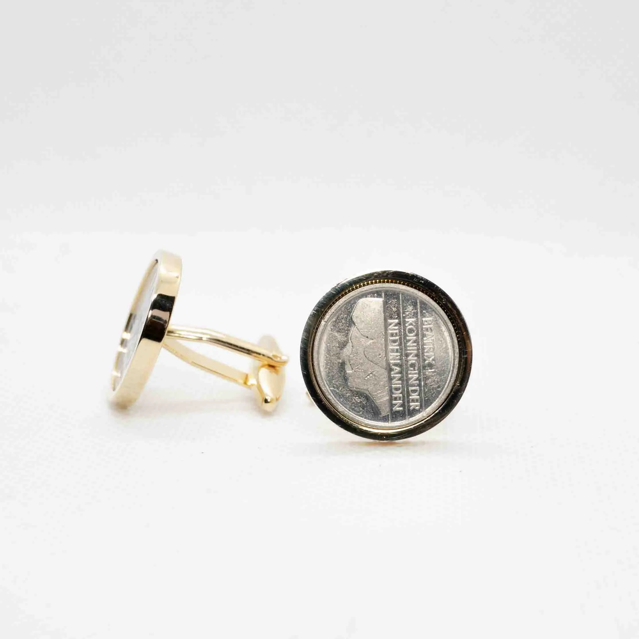 Netherlands 25 Cents Cufflinks