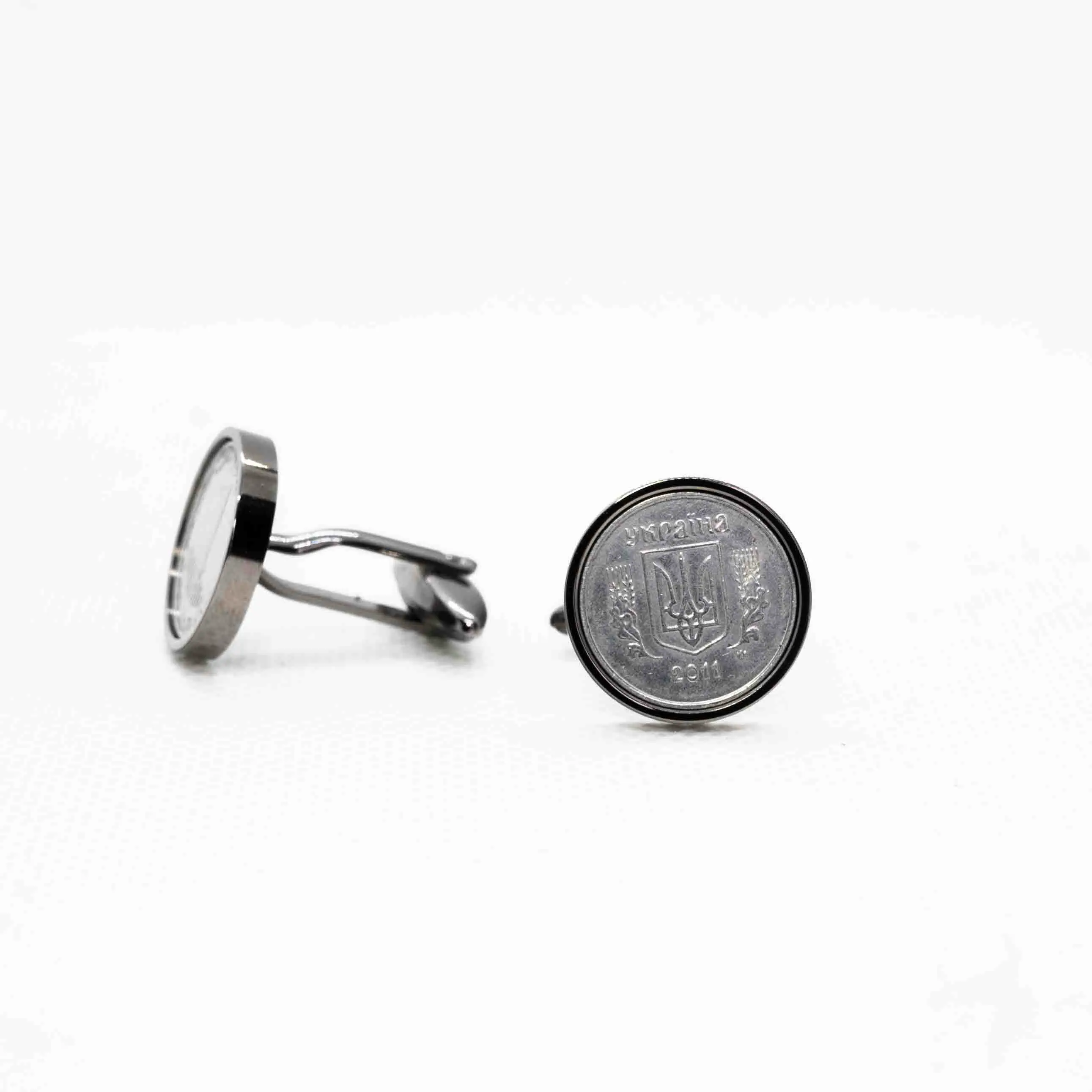 Ukraine 1 Kopiyo  Coin Cufflinks